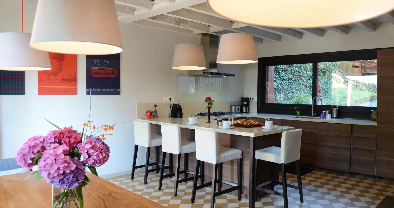 Kitchen in French luxury in the Pyrenees - 0