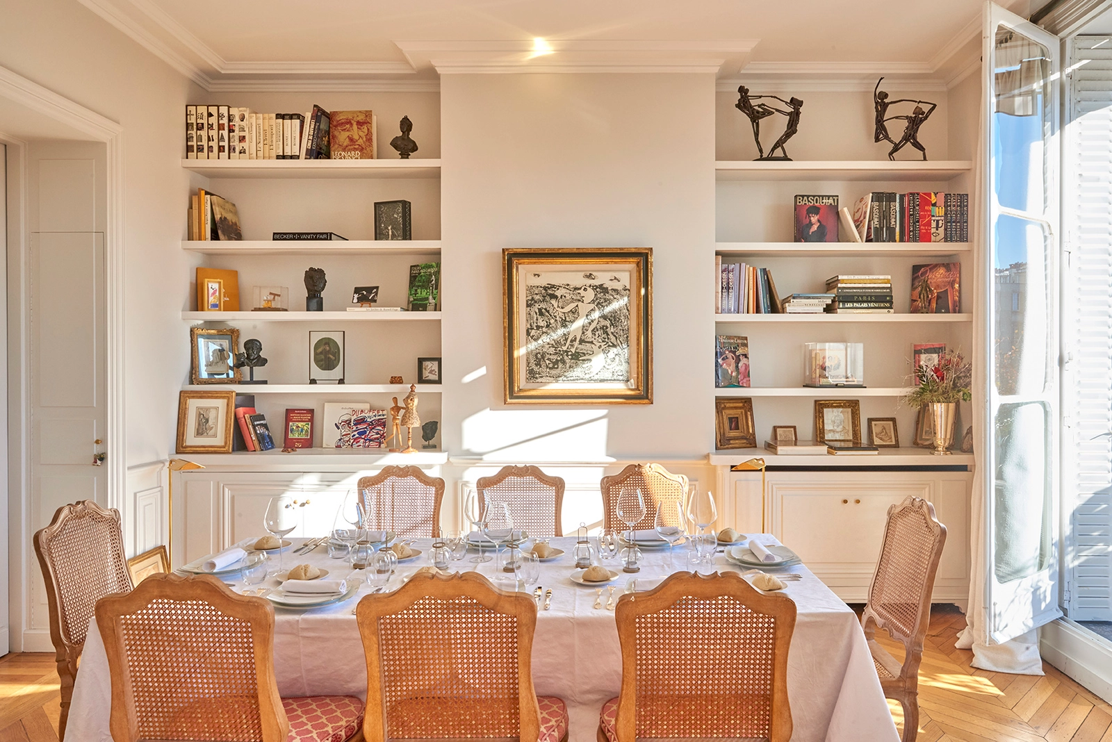 Espace Magnifique appartement haussmannien vue Tour Eiffel - 2