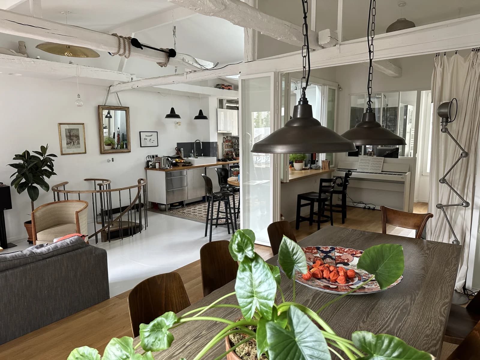 Espace Duplex atypique et classieux - 5