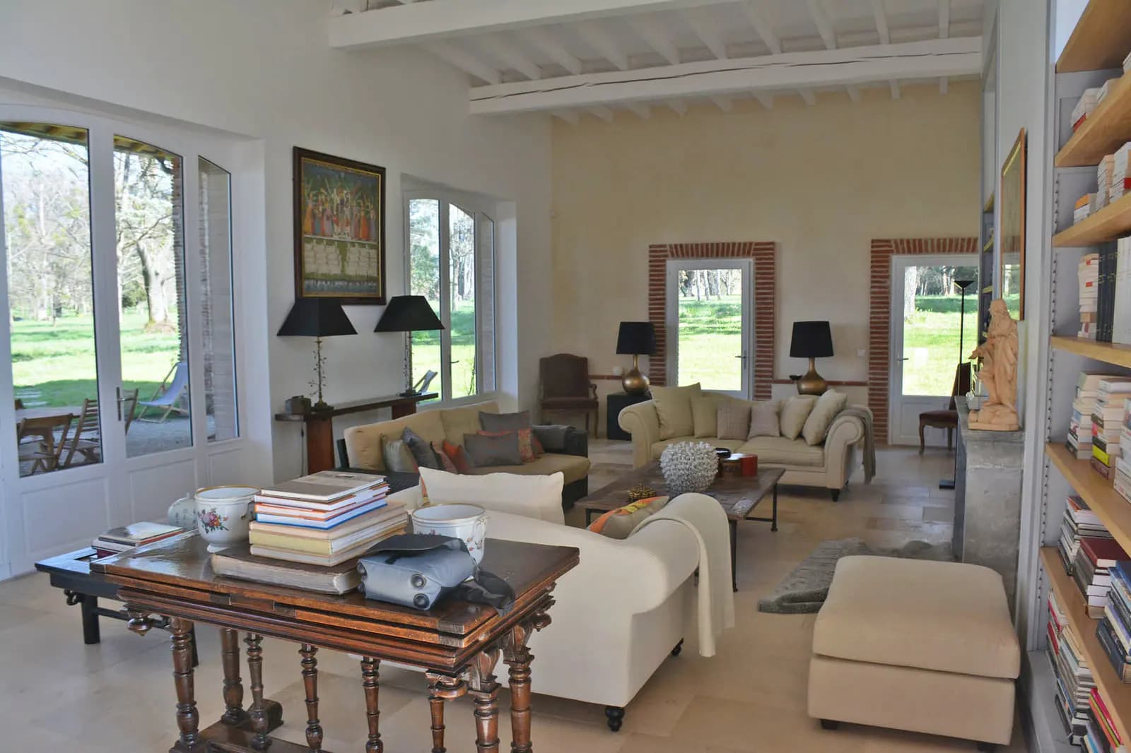 Living room in Large country house 10km from Toulouse - 1