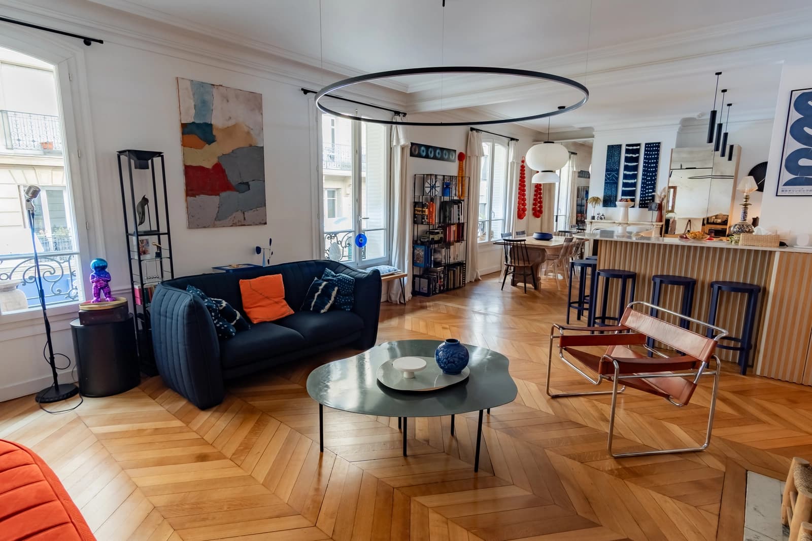 Space Haussmanian family apartment - 5