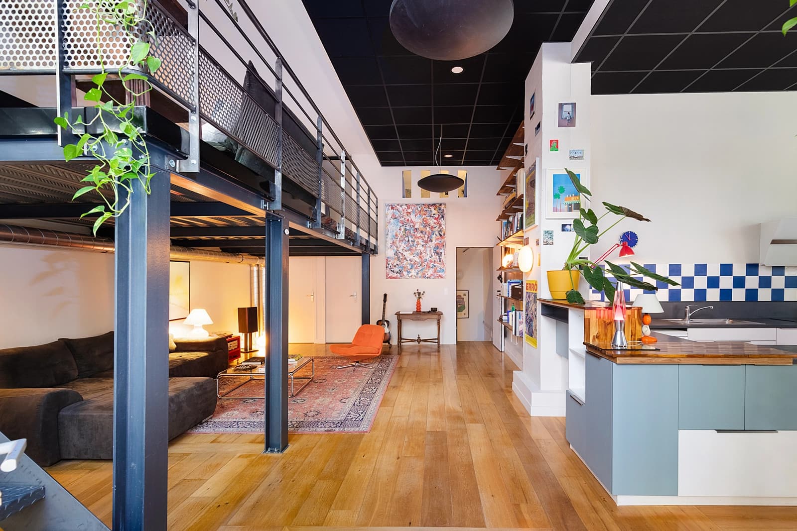 Espace Loft industriel en plein Belleville - 5