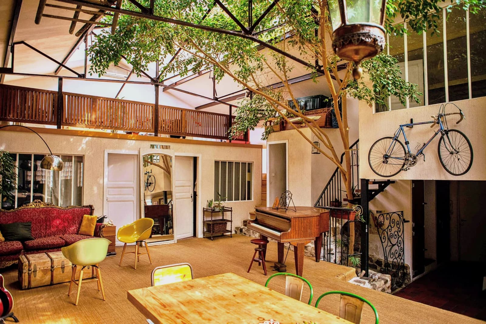 Sublime loft Eiffel sous verrière