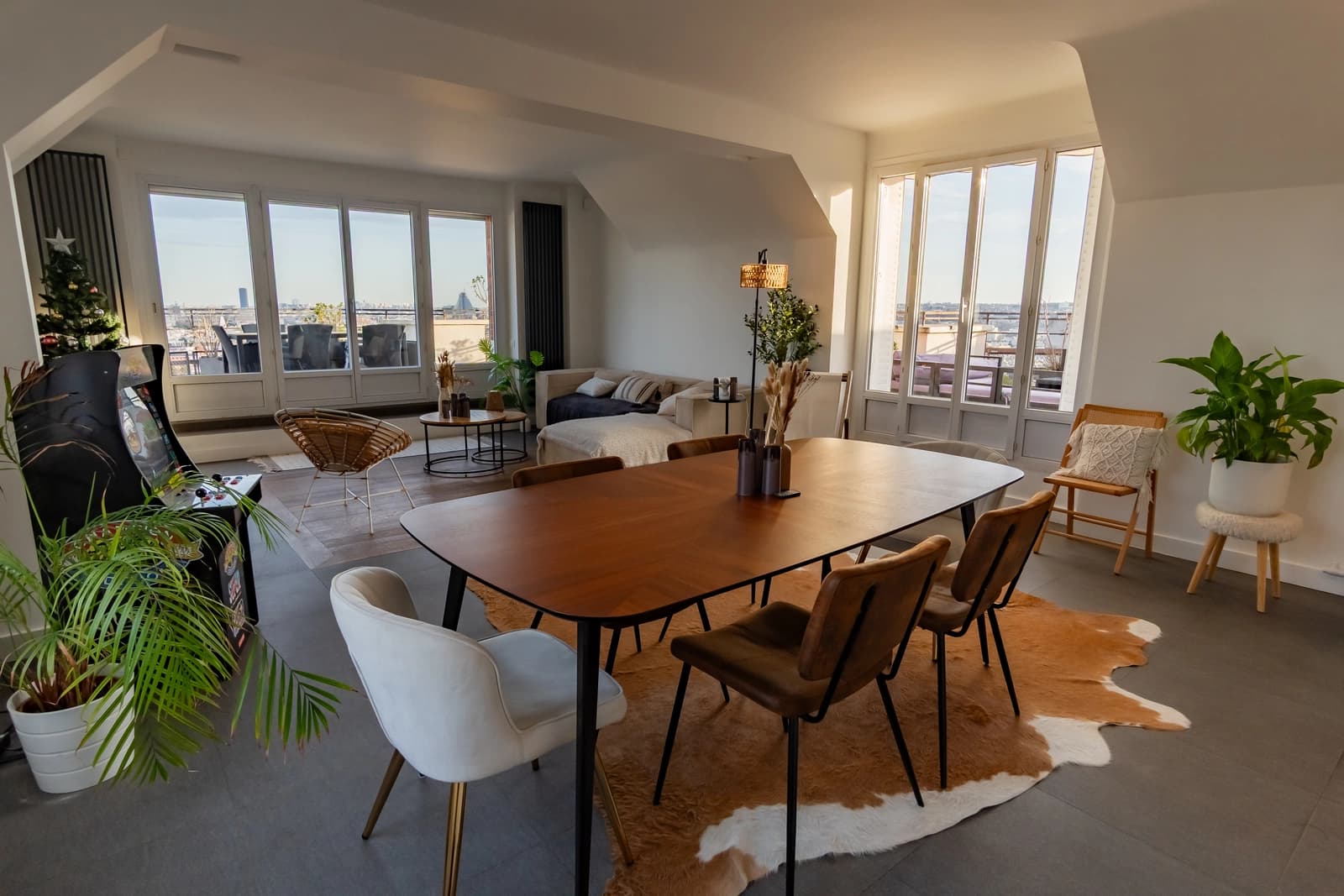 Space Grand apartment with an exceptional view of Paris - 2