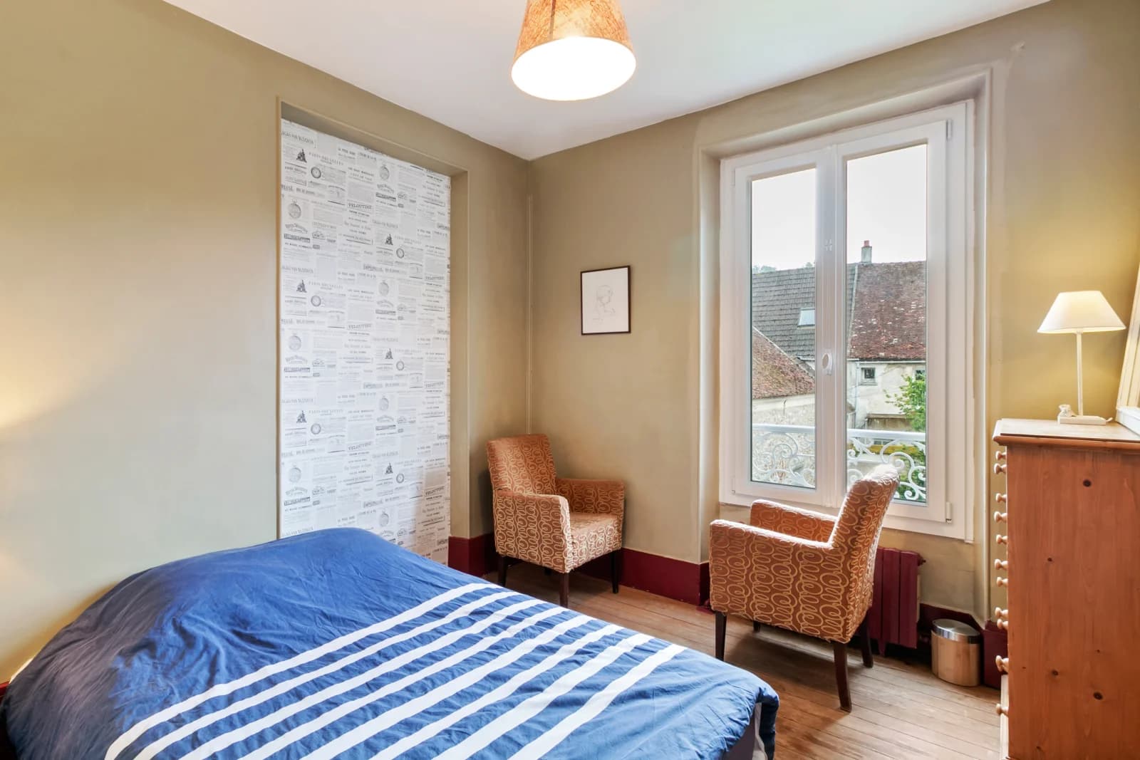 Bedroom in The Otrente house - 1