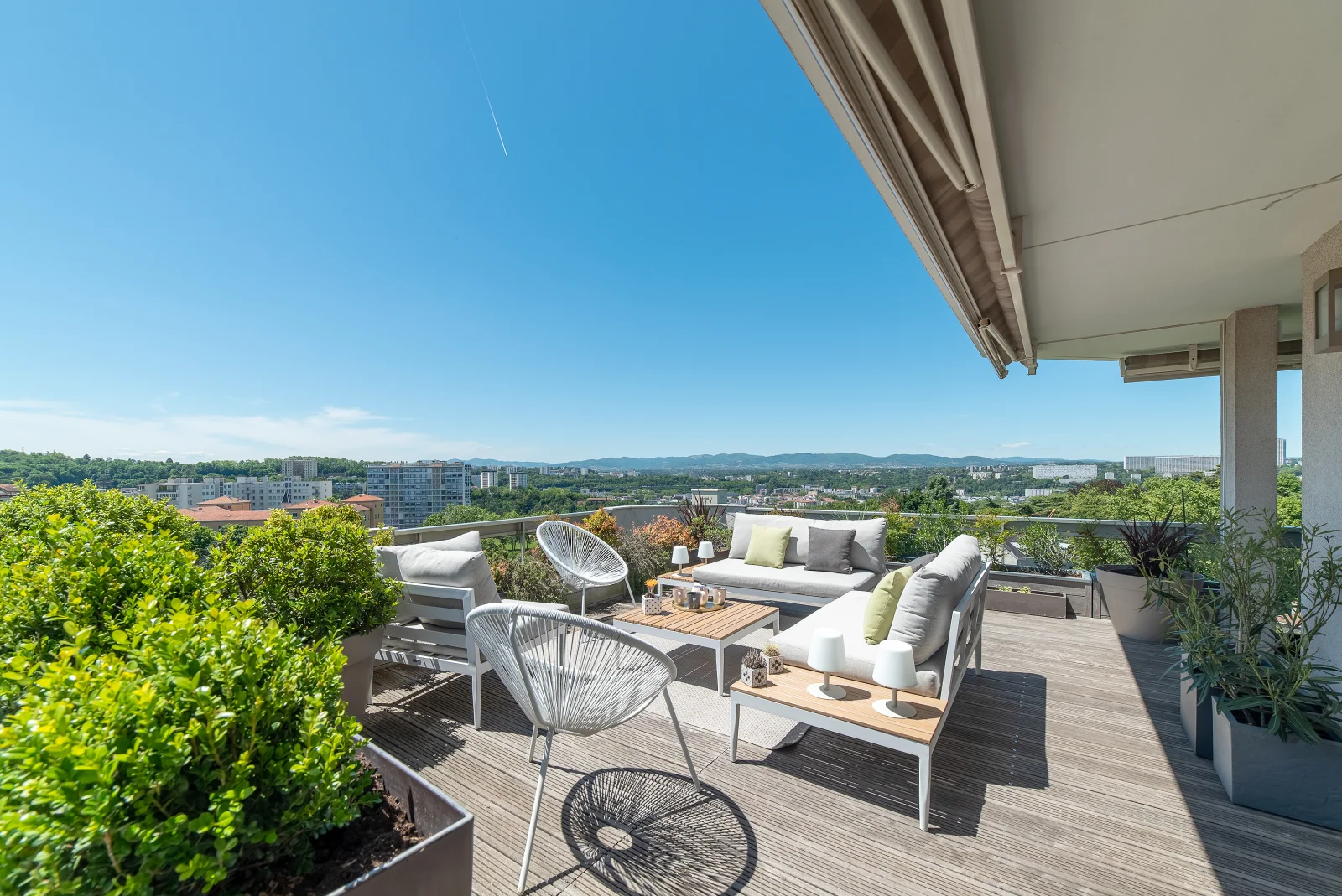 Appartement lumineux offrant une vue réellement imprenable