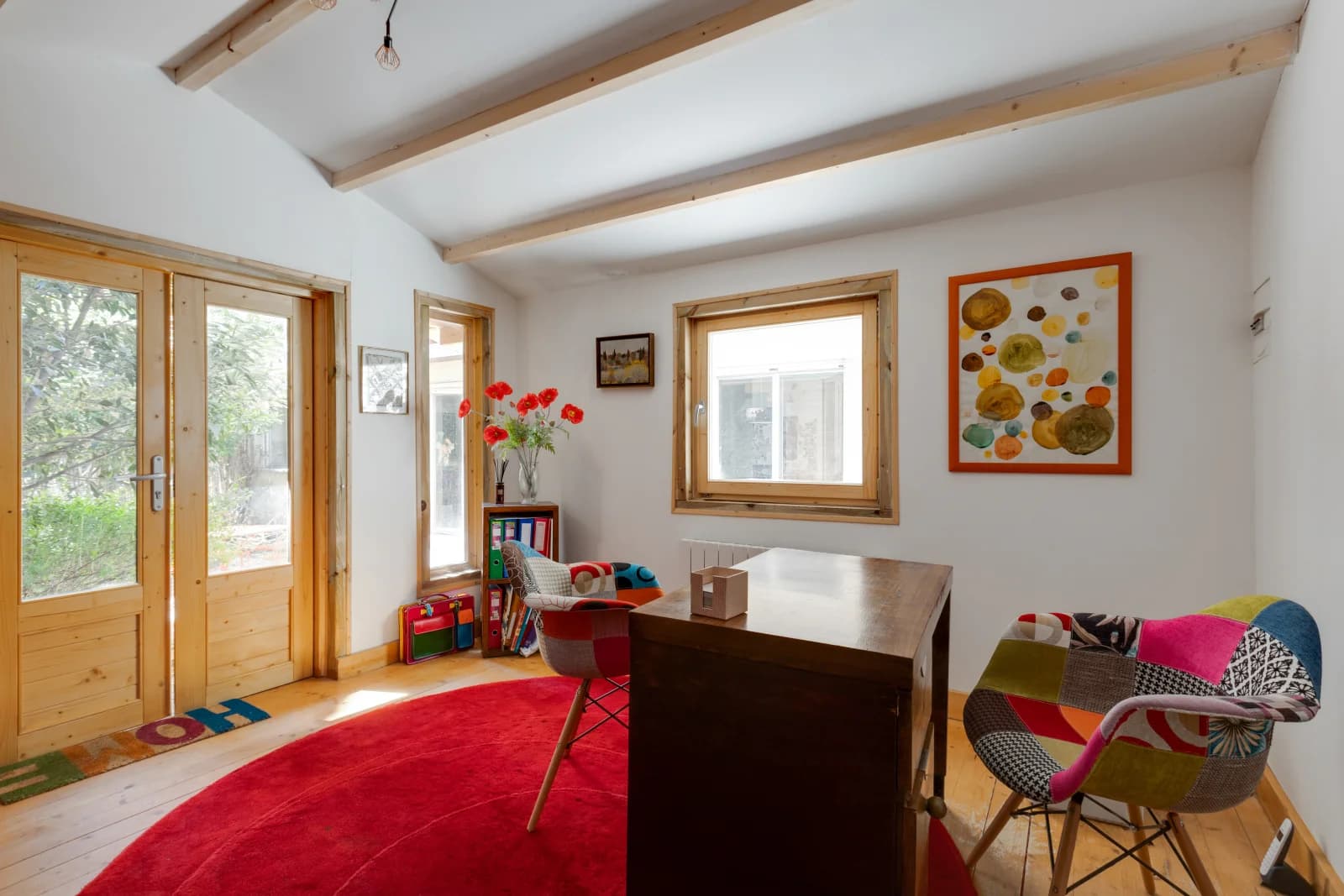 Salle de réunion dans Logement en rez-de-chaussée avec son jardin exclusif - 1