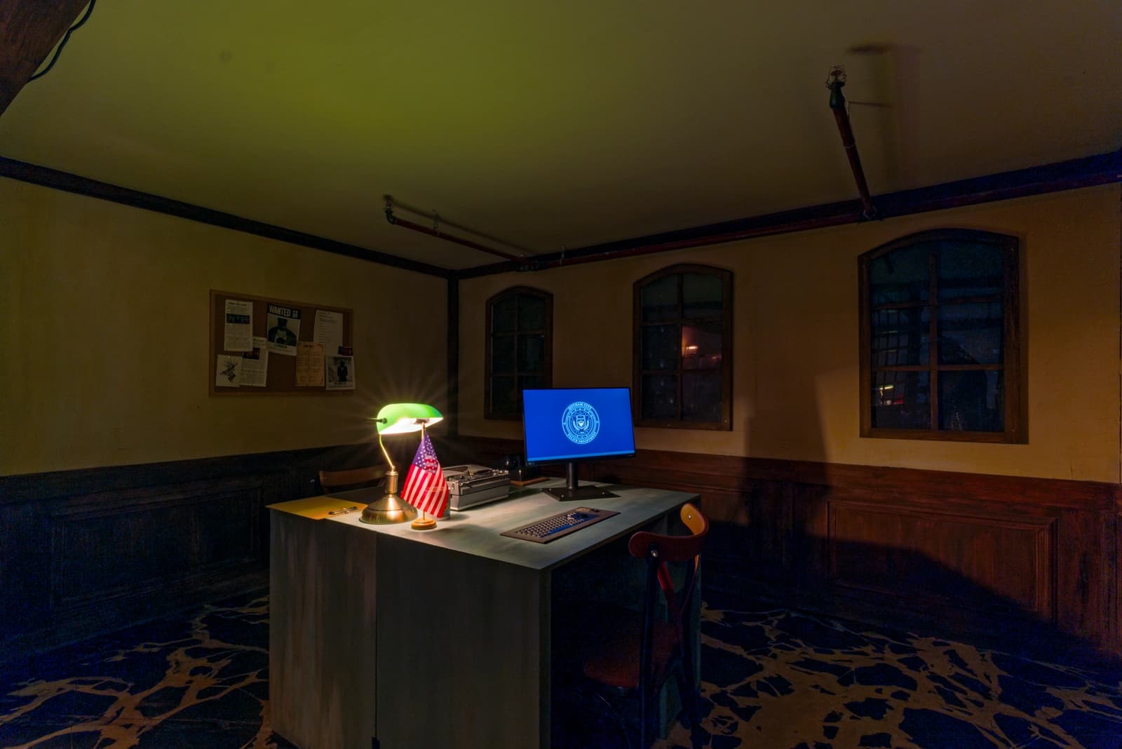 Space American Police Station in La Villette - 2