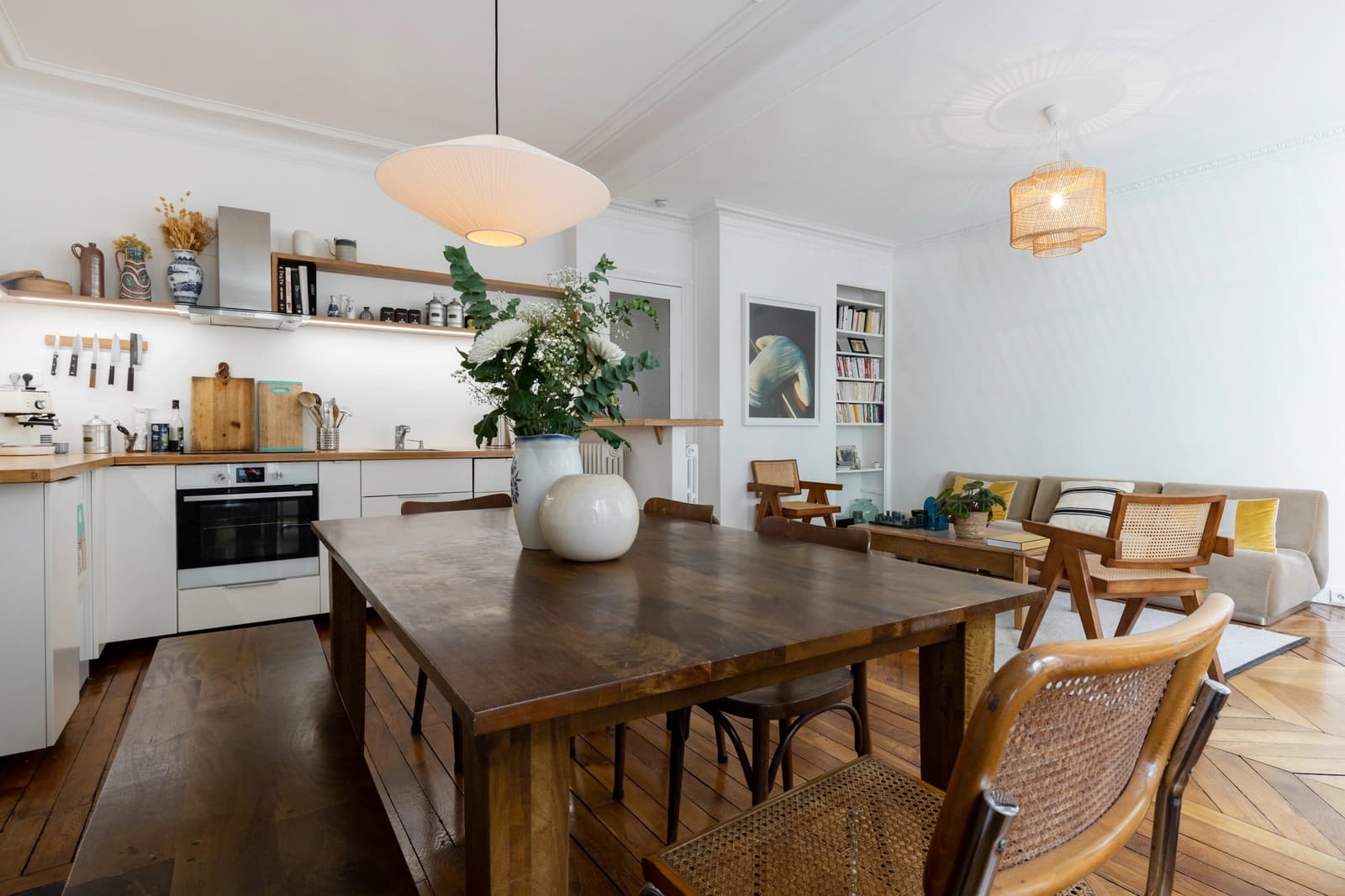 Espace Le charme authentique d'un appartement typiquement parisien - 5