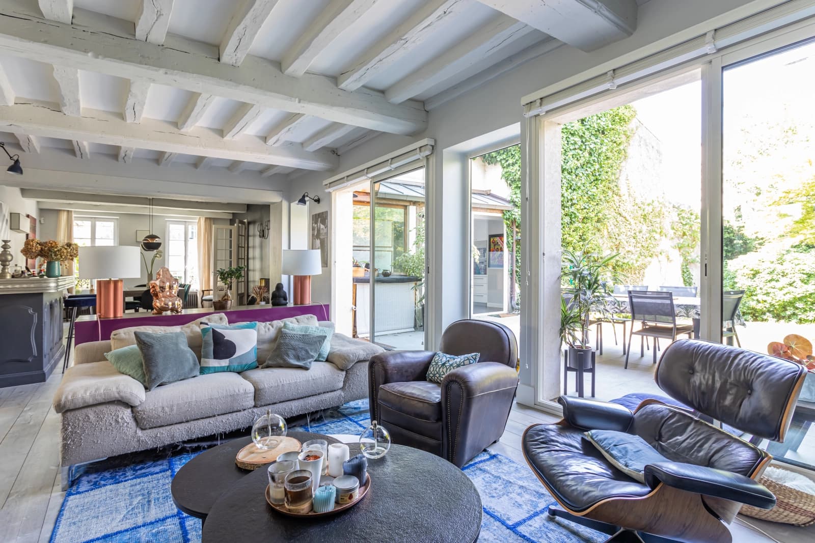 Living room in Brain storming in the countryside in the heart of Paris - 1