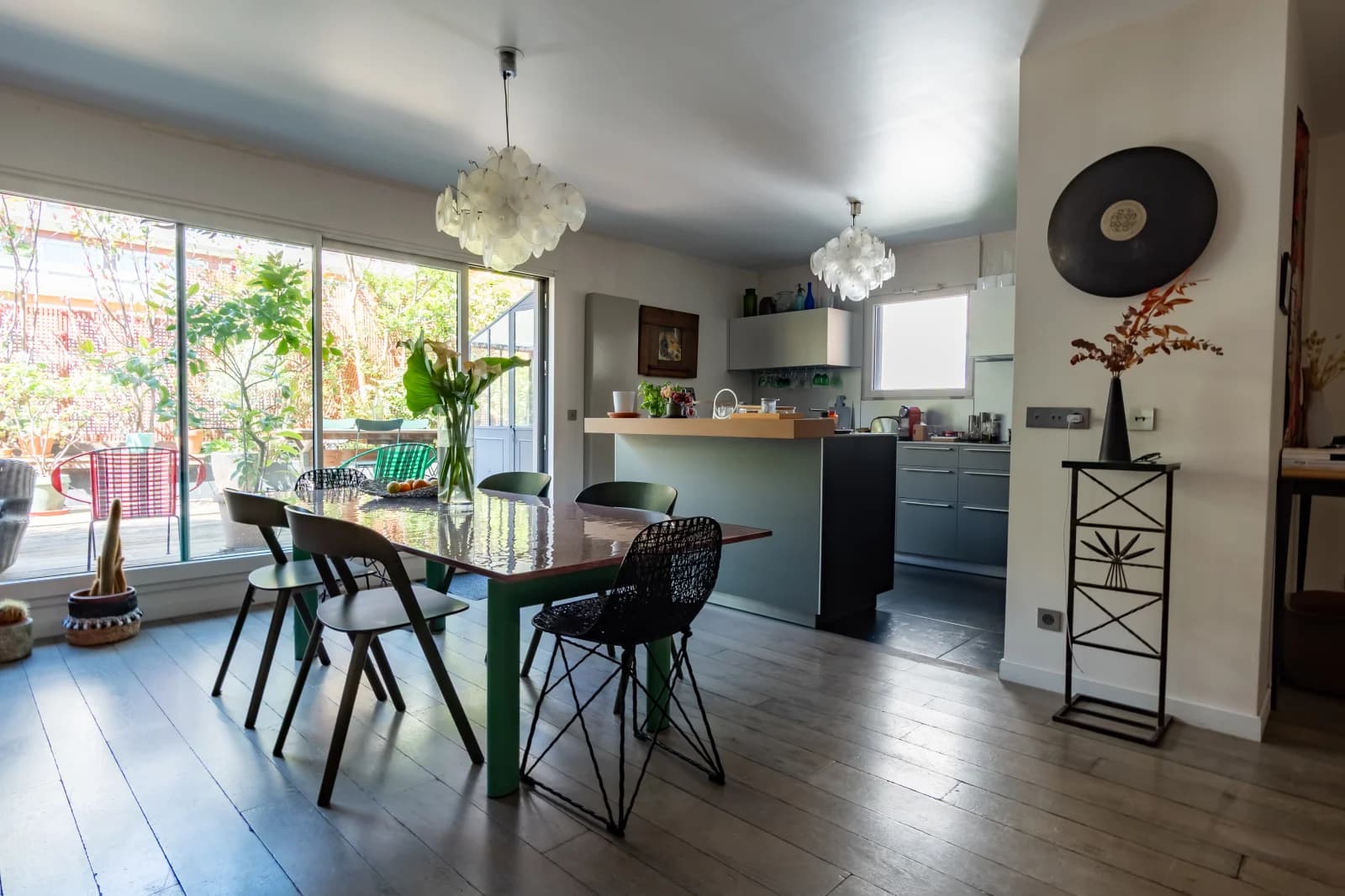 Espace Une belle terrasse arborée  au calme    - 5