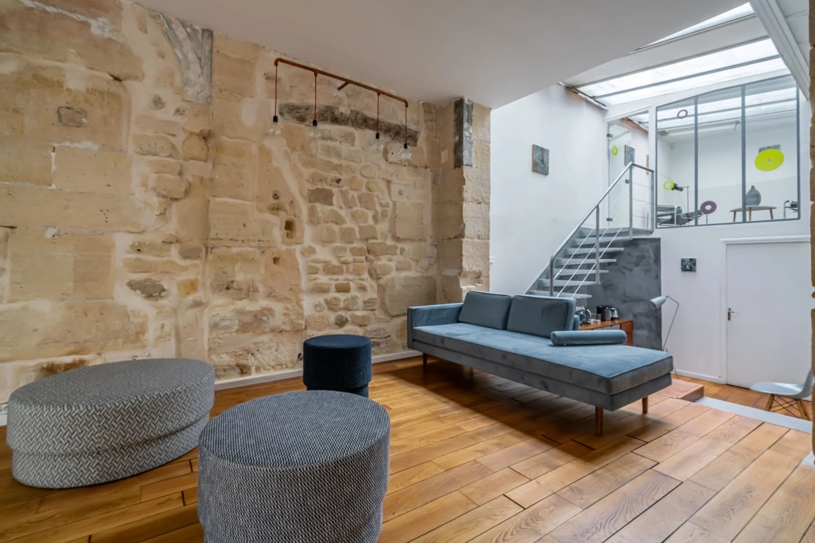 Bedroom in A 2-storey loft in the marshlands - 1