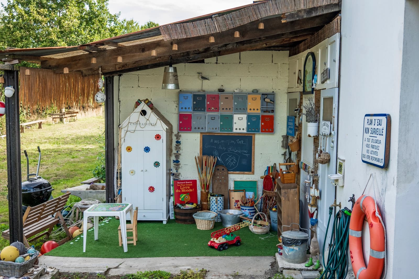 Espace 4 chambres d'hôtes atypique et bar à jeux vintage - 1
