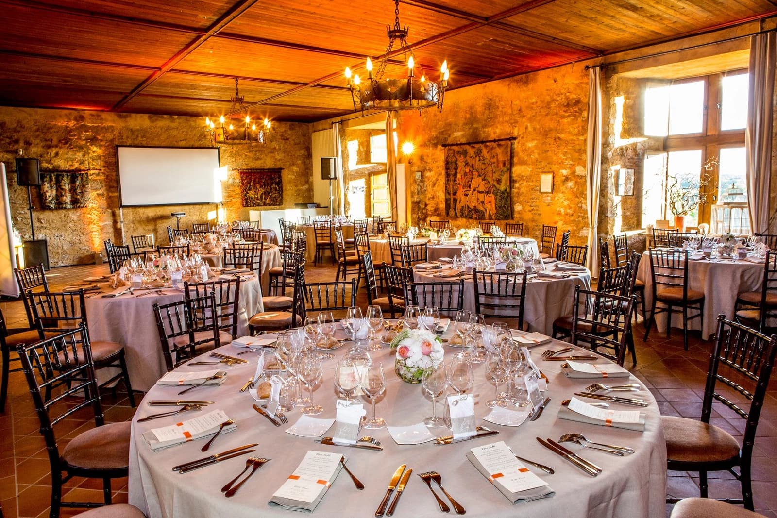 Sala de reuniones en El castillo de Roussillon: una joya arquitectónica - 1