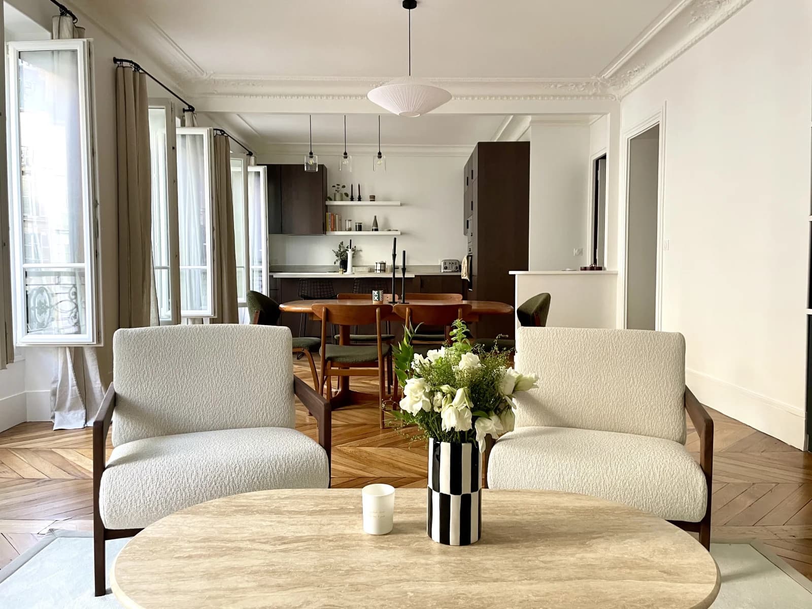 Espace Appartement spacieux et lumineux au cœur du 9ᵉ – Idéal pour vos réunions et sessions de travail - 4