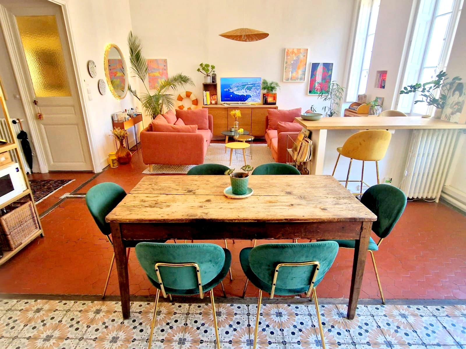 Space LARGE APARTMENT 115 m², LIVING ROOM 40 m² - 0