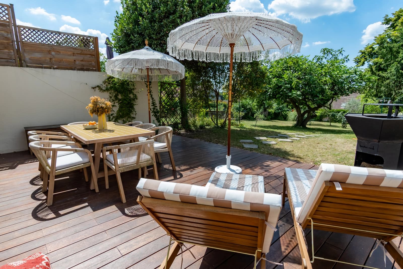 Espace Maison bohème chic lumineuse avec son grand jardin - 4