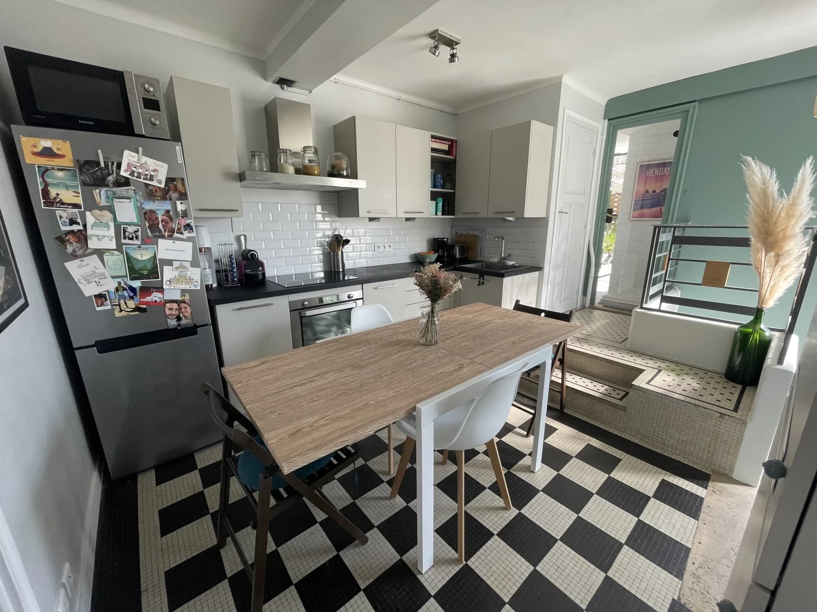 Salle de réunion dans Appartement cosy au dernier étage avec terrasse privée - 1