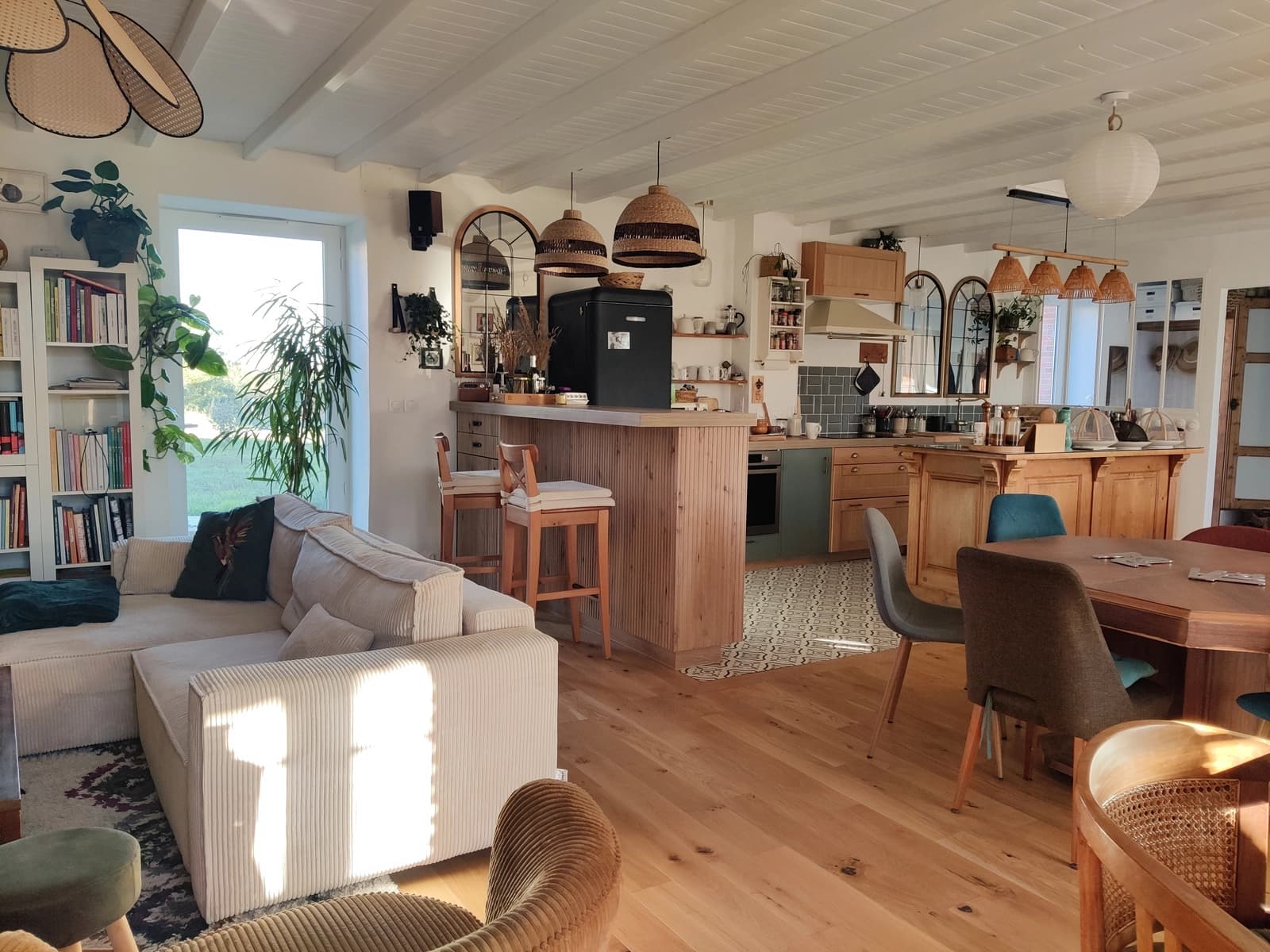 Space Country house, its kitchen, its large garden with terrace overlooking the countryside, 20 minutes from the ocean - 2