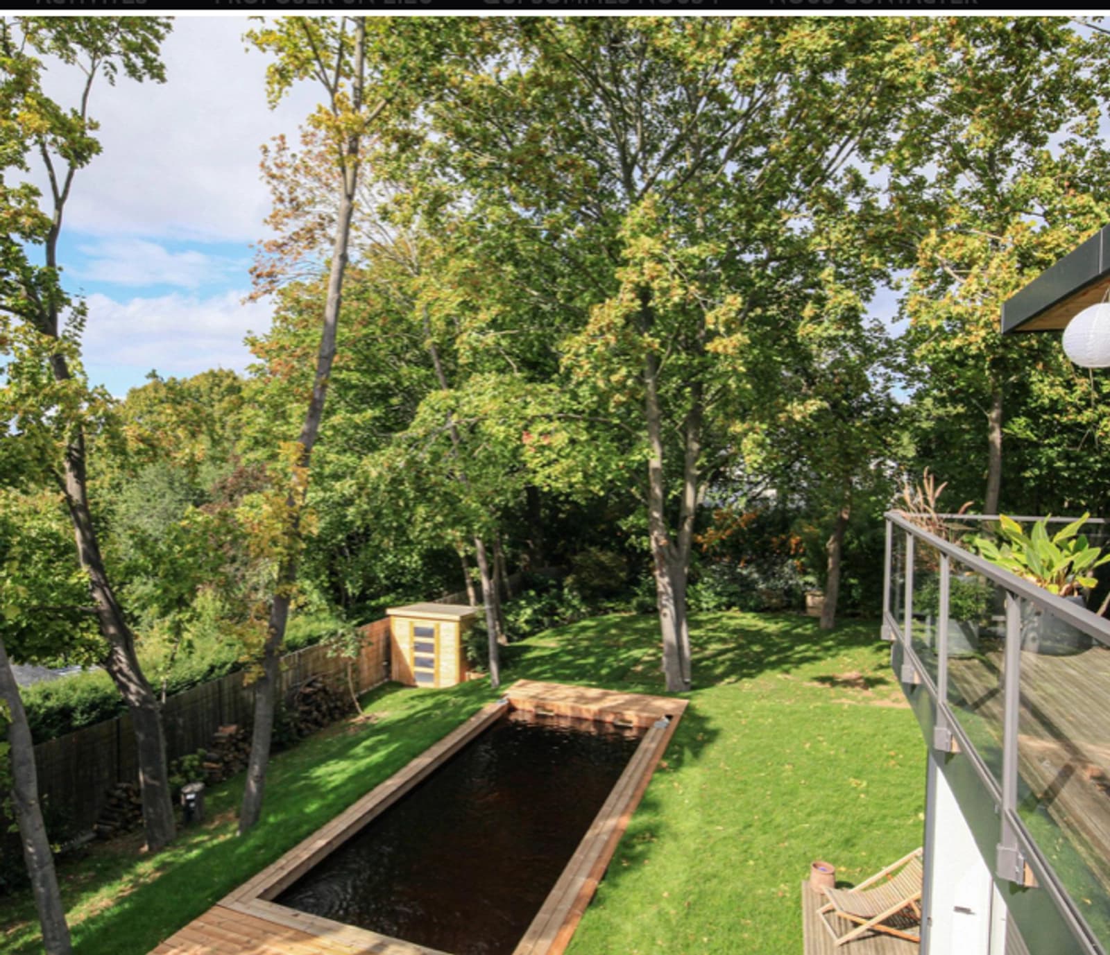 Space Wooden architect's house open to the outside - 4