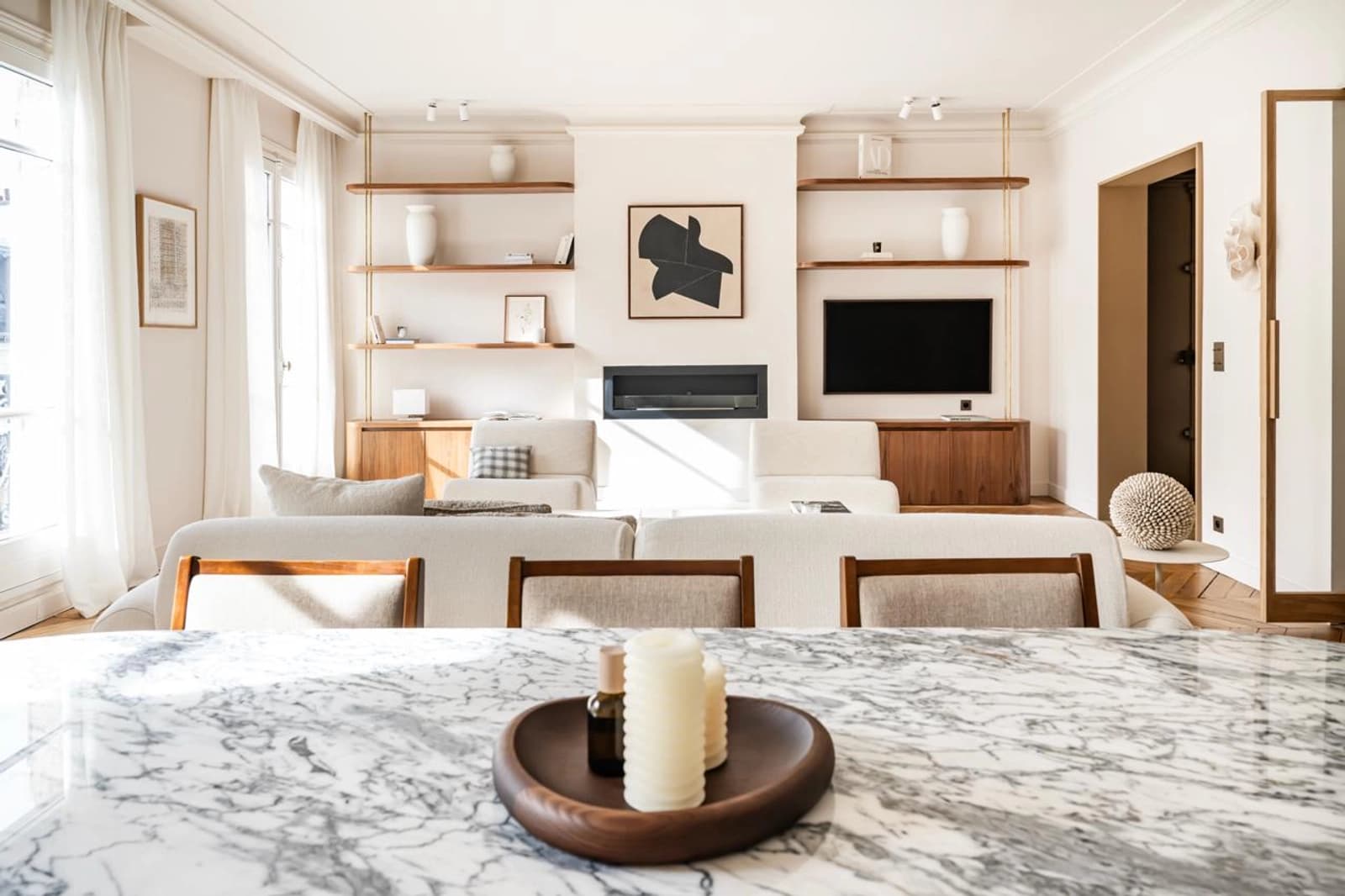 Space Sublime Haussmannian apartment with balcony - 3