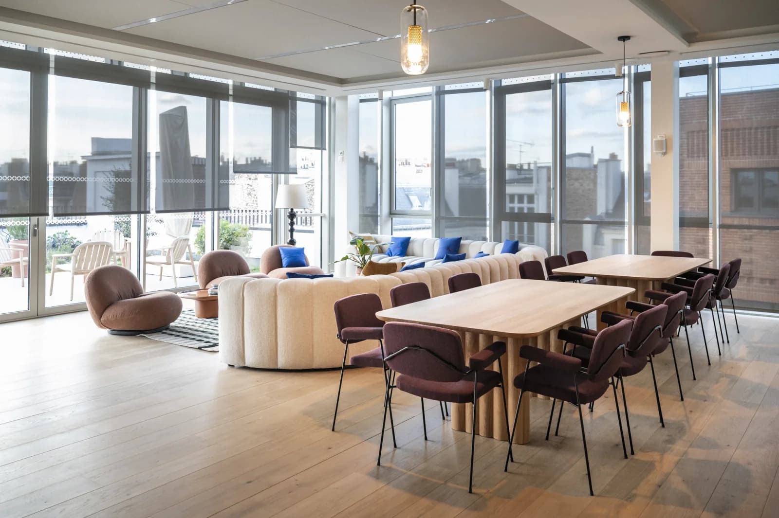 Espace Penthouse, vue Paris - 1