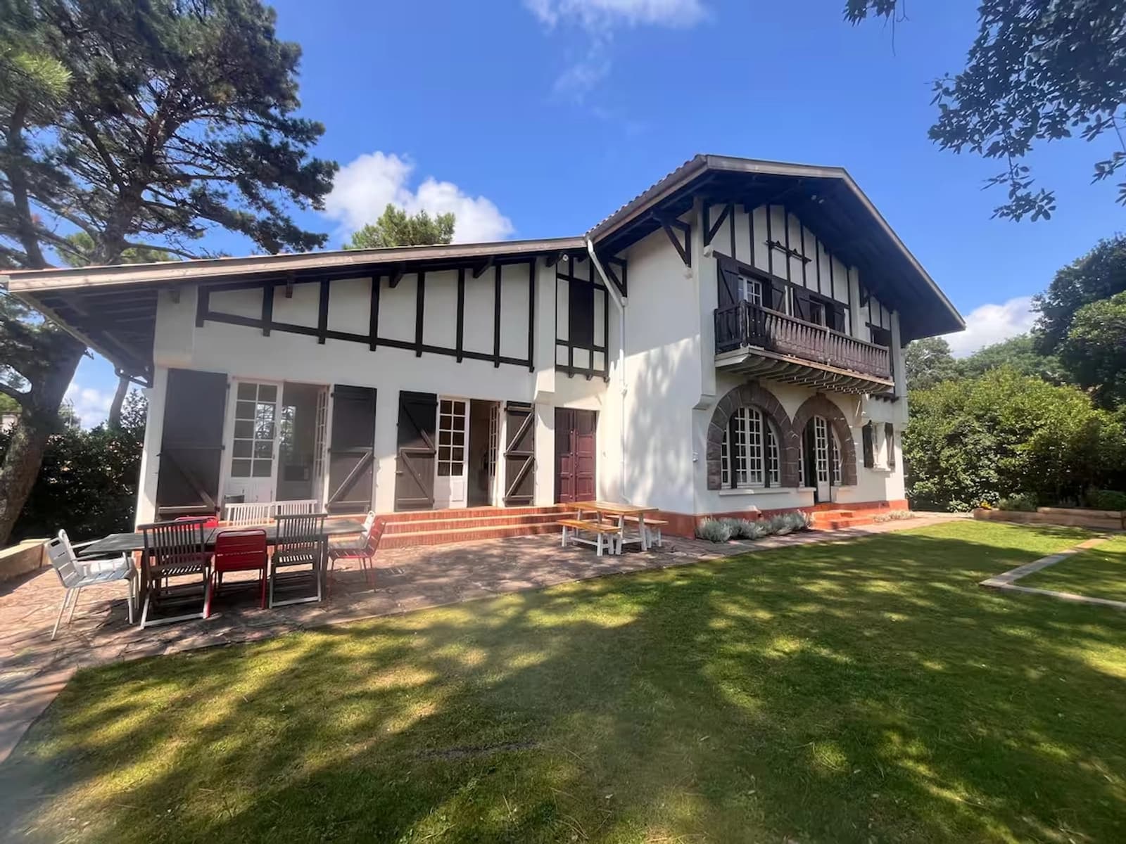 Villa basco-landaise 1930 entre lac et mer