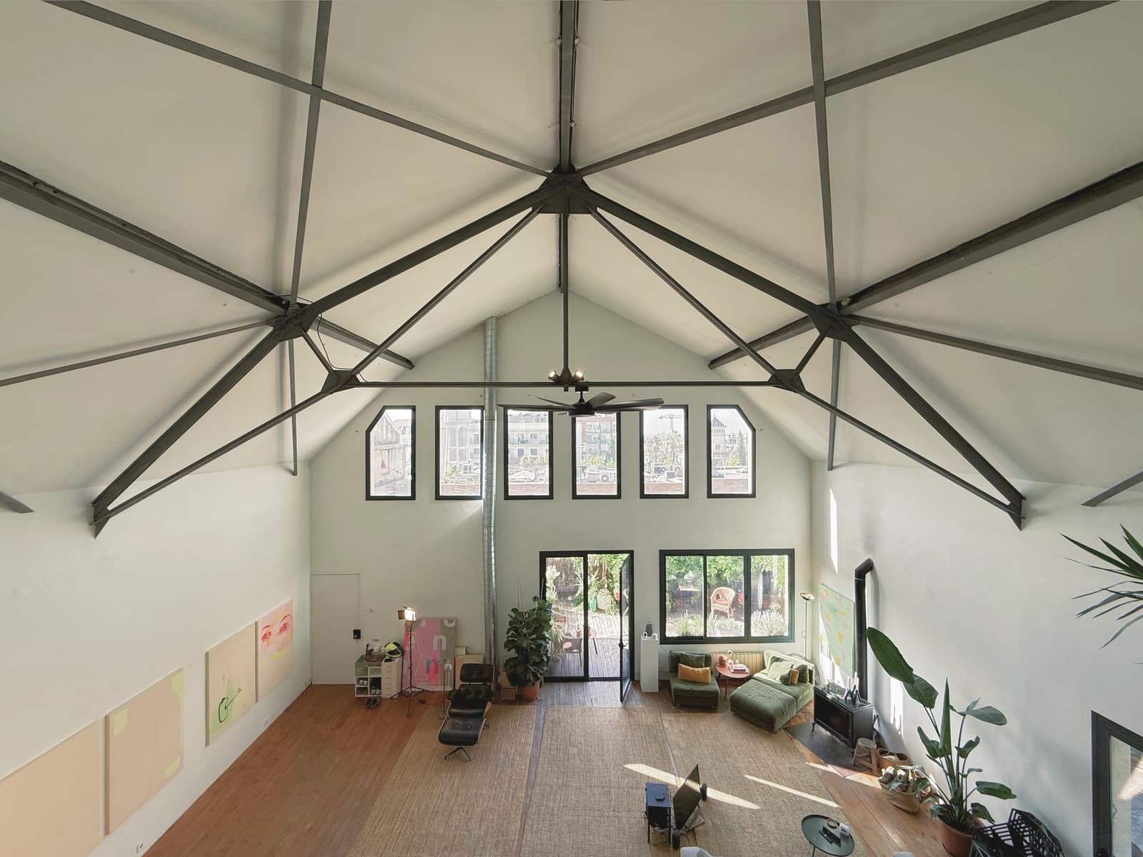 Espacio Casa Estudio En Una Antigua Fabrica Modernista - 2