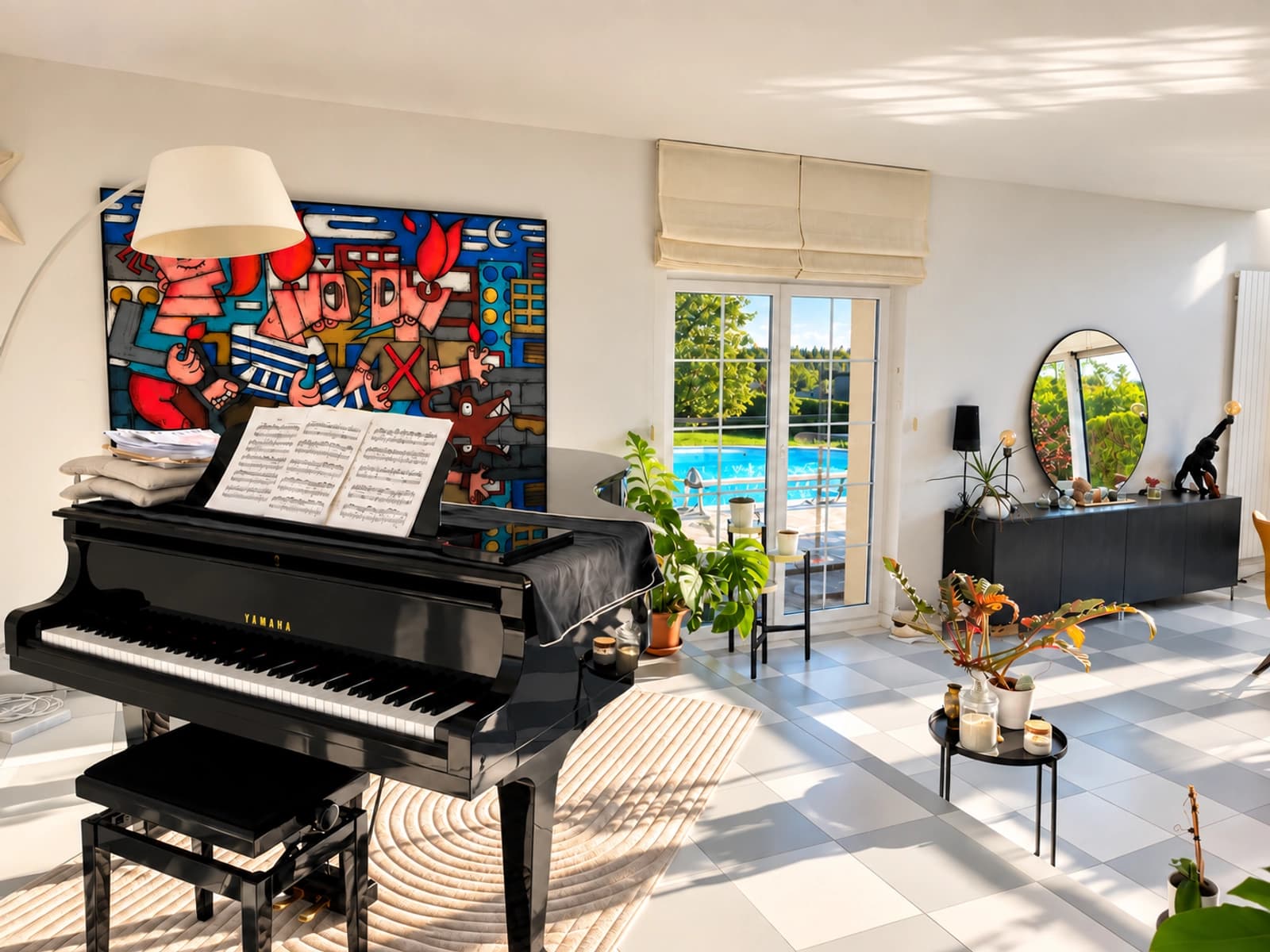 Espace Maison d’architecte lumineuse avec piscine et jardin – Vosges - 1