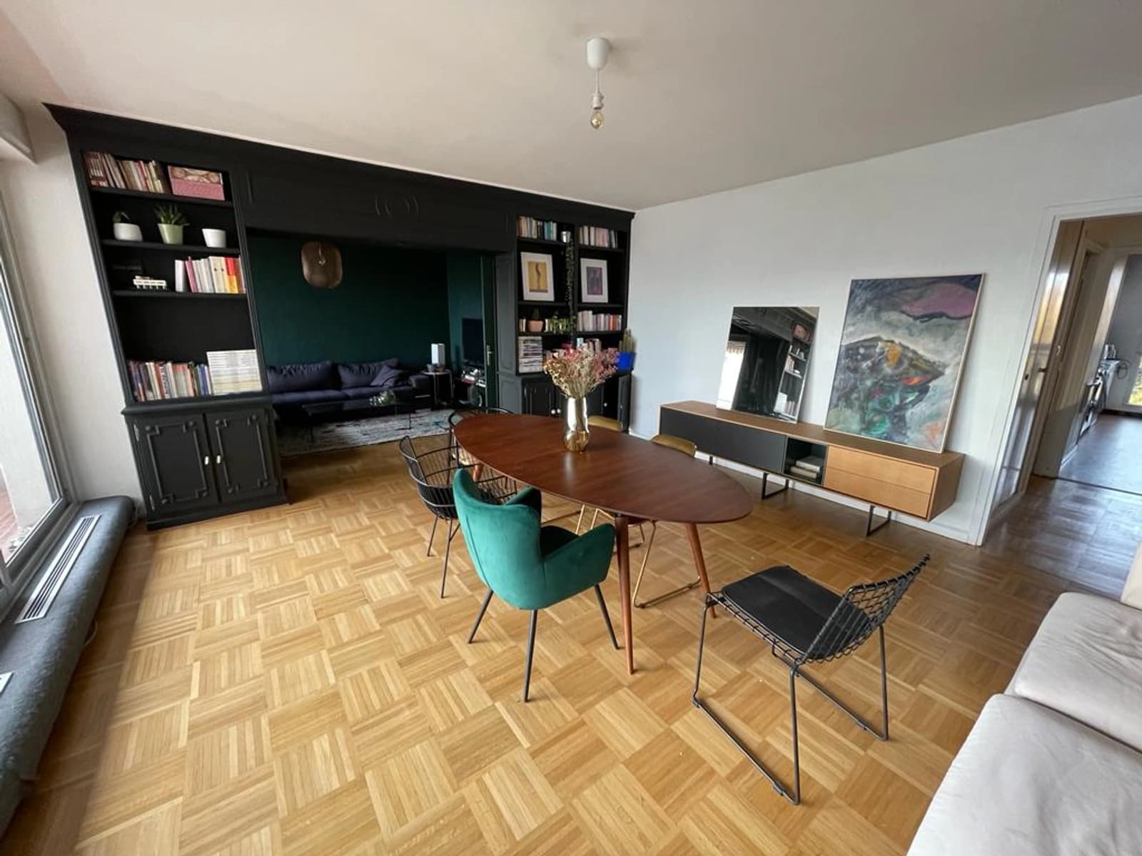 Meeting room in Spacious apartment with a unique view of Lyon! - 1