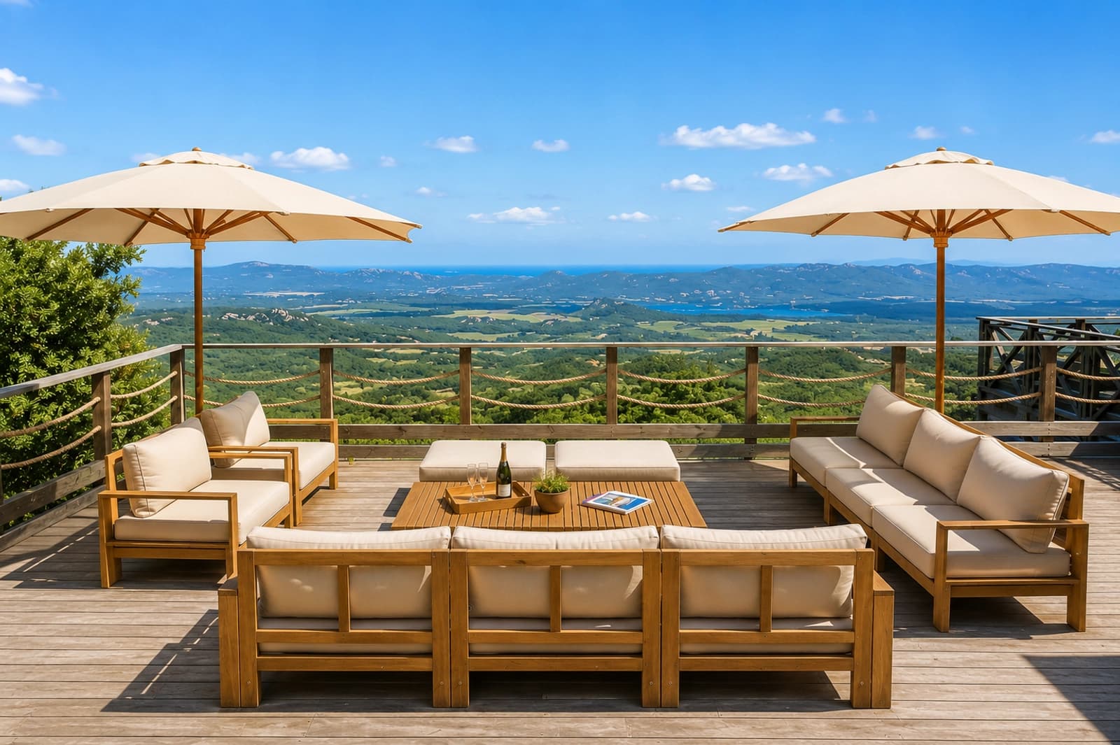 Space Estate with 3 independent villas - Breathtaking view - 2