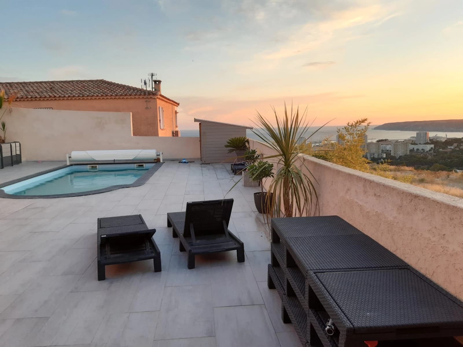 Space Villa pool sea view - 0