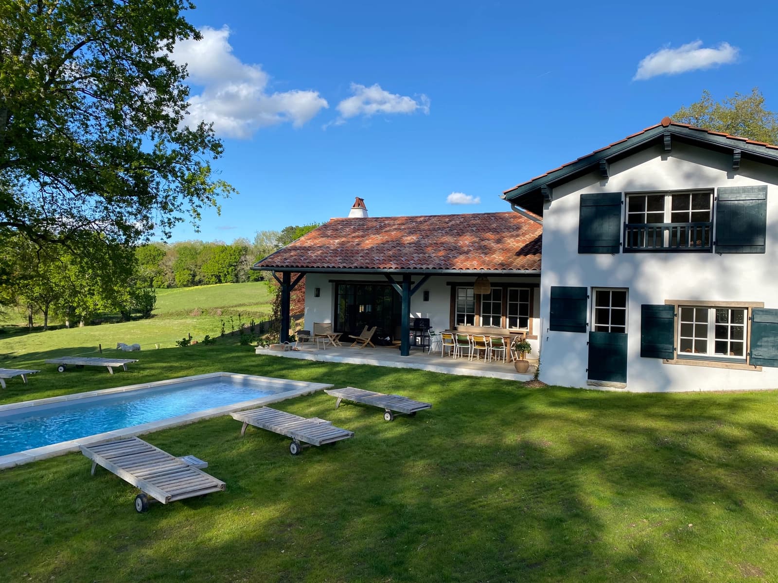 Salle de réunion dans Demeure de caractère à l'architecture basque typique - 0