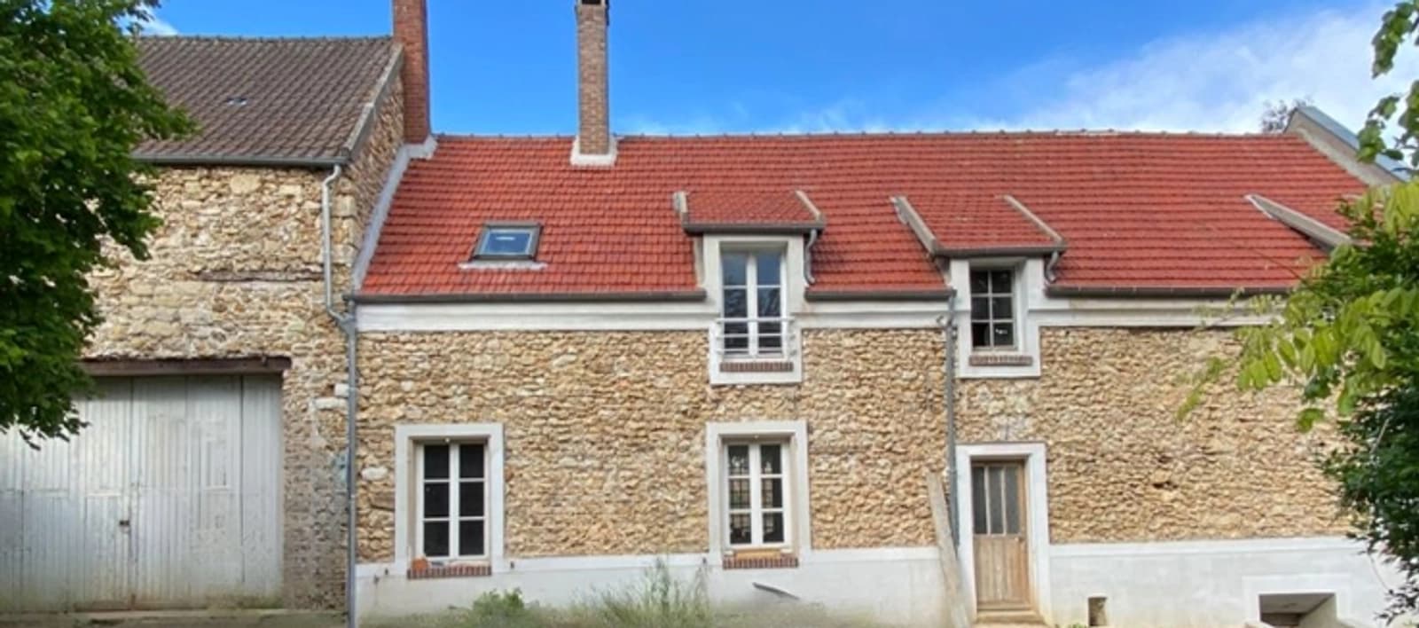 Espace Une longère + grange en travaux à 30 minutes de Paris - 0