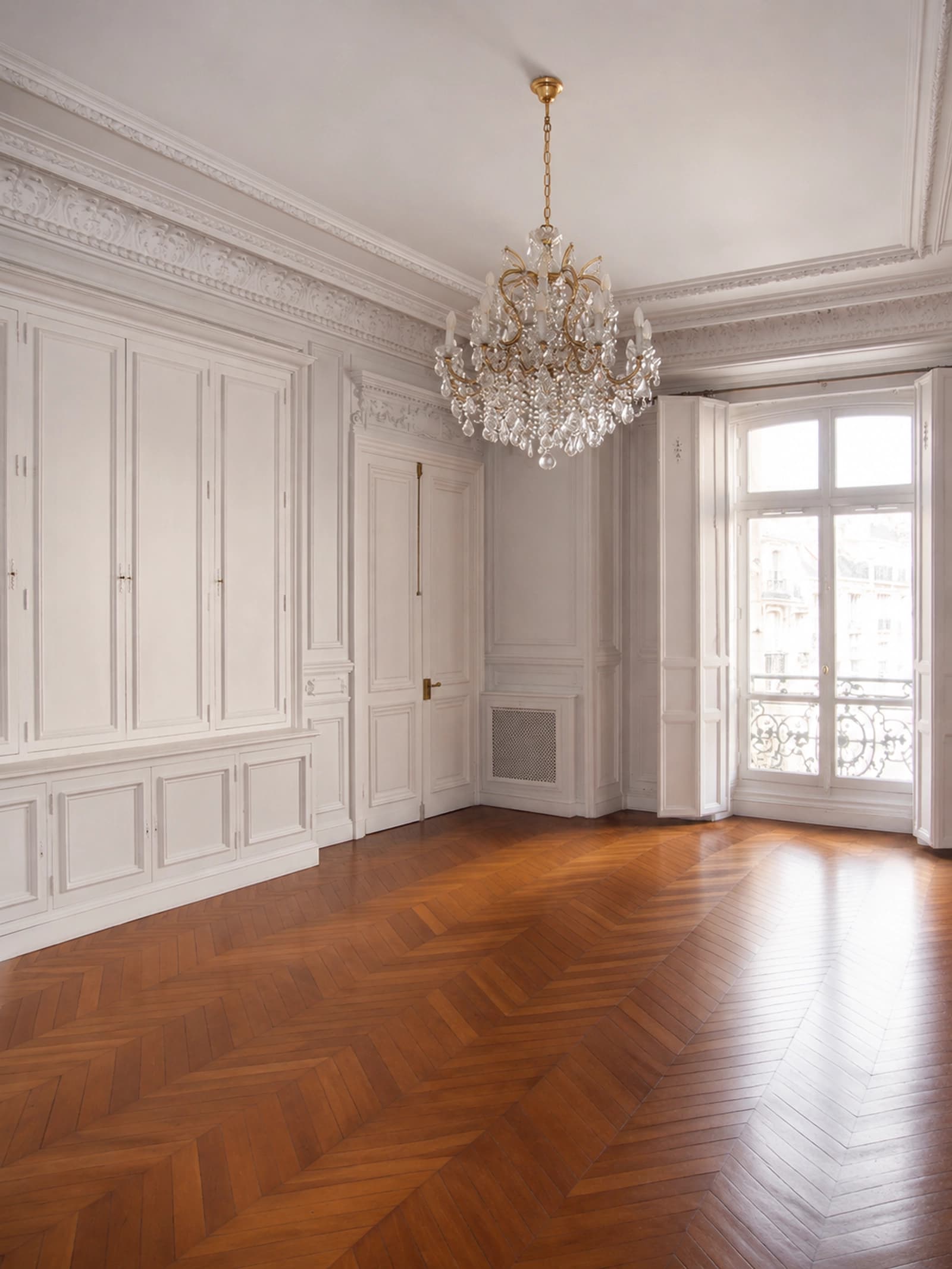 Space Luxurious Haussmannian apartment, elegant and charming for rent in the heart of Paris - 0