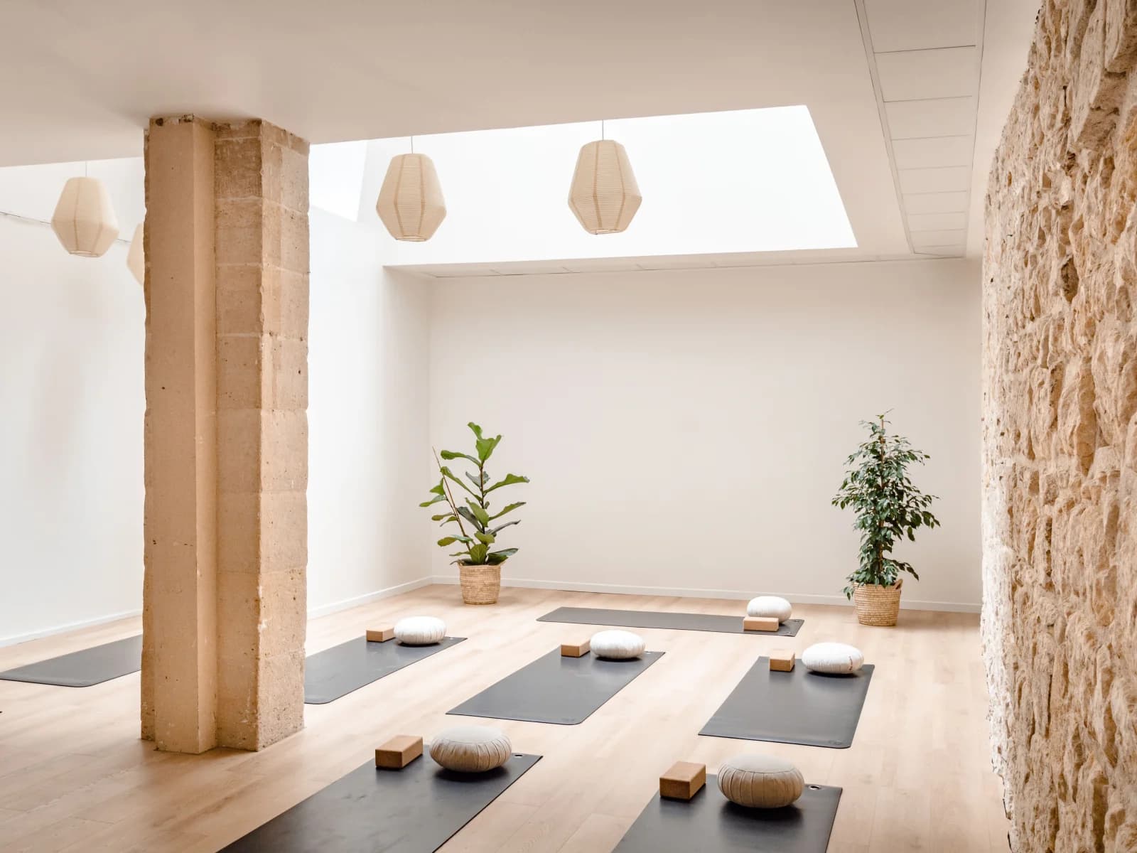 Space Charming yoga/wellness room in the heart of the Marais - large glass roof & stone walls - 0