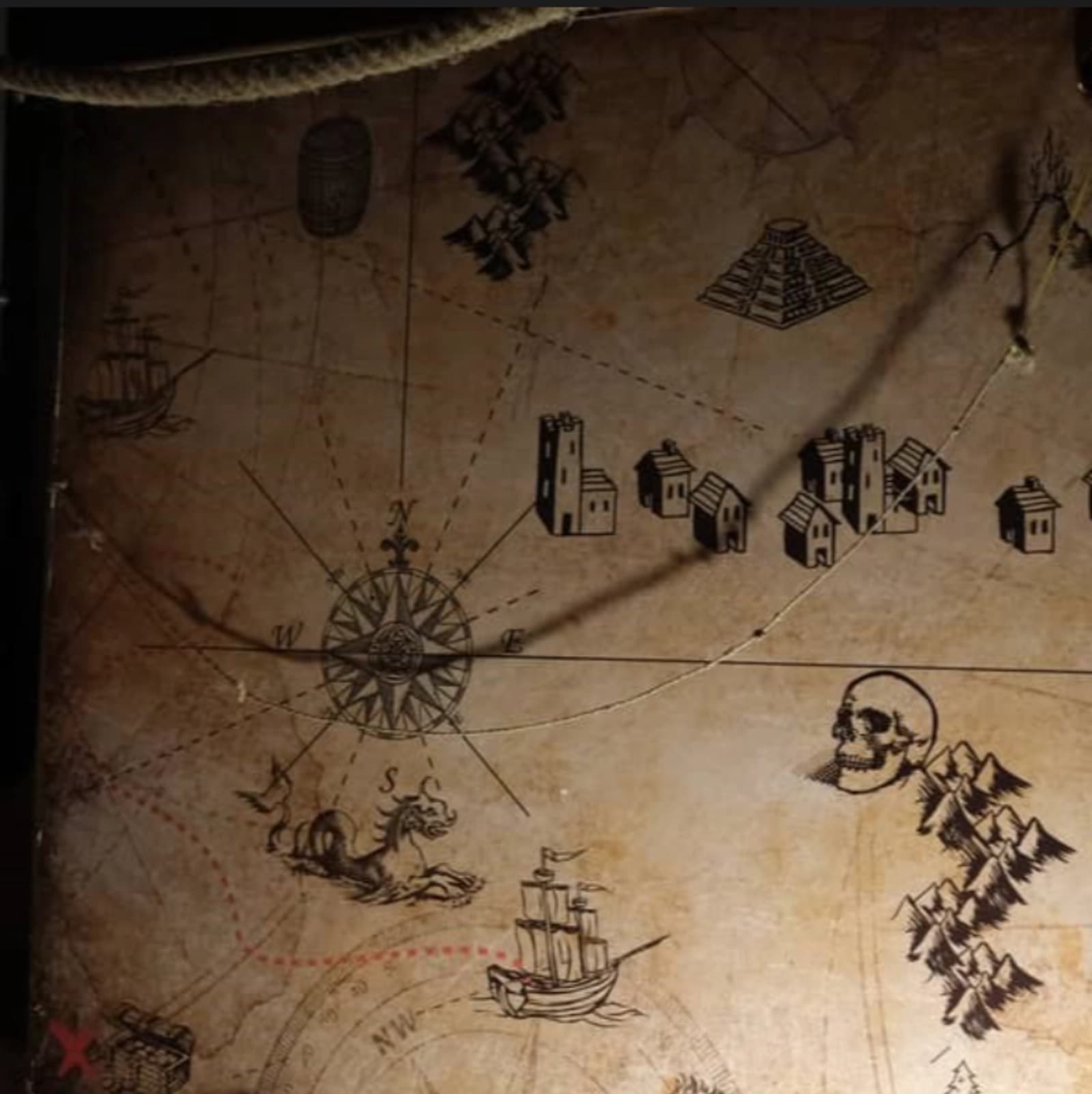 Espace Salle et ambiance cale de bateau - 3