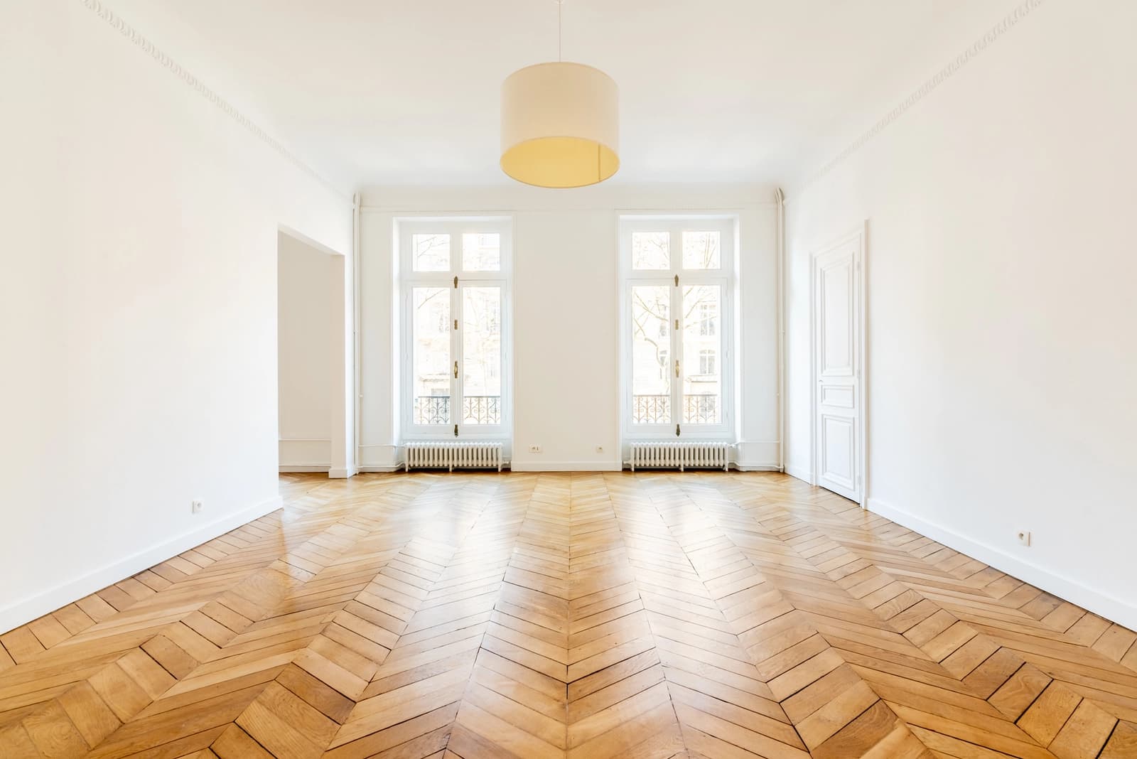 Espace Appartement Haussmannien Épuré Blanc au pied de l'arc de triomphe - 1