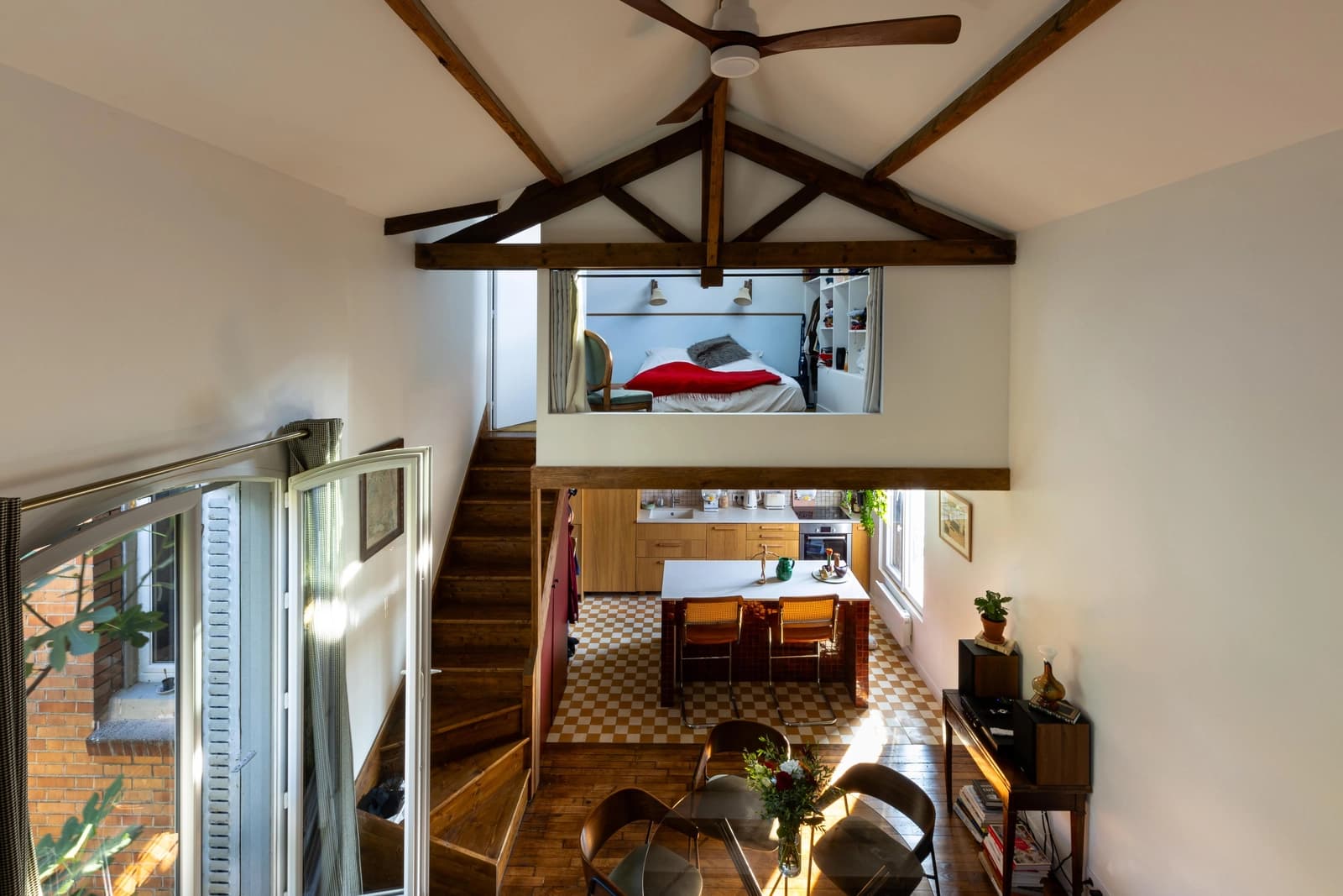 Space Former factory converted into a loft in Pantin - 0