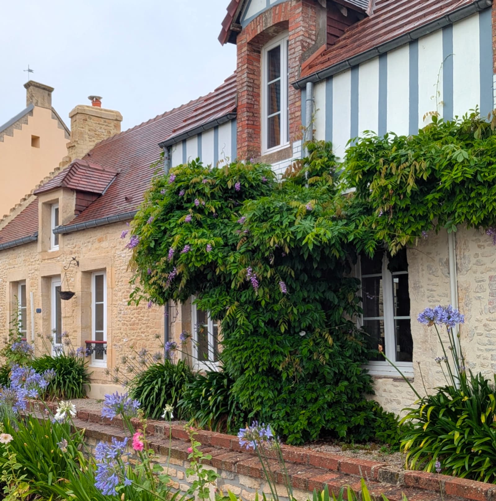Espace Maison normande du XVIIIe siècle - cottage - 3