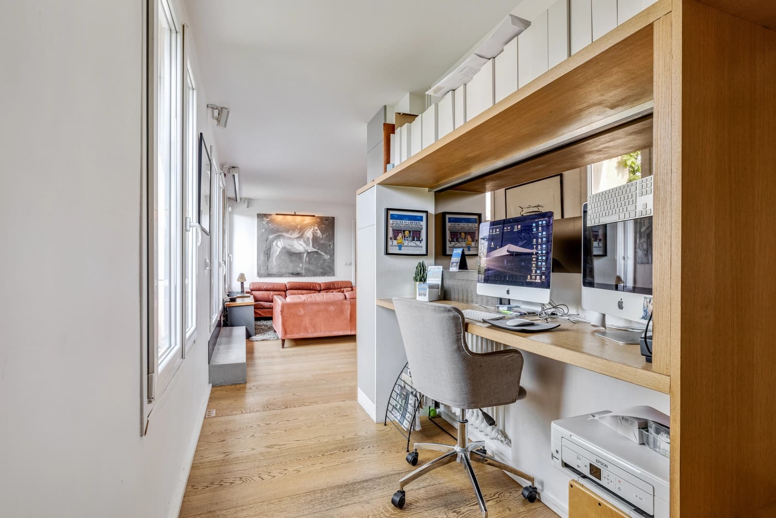 Space Apartment and garden on the rooftops of Paris - 2