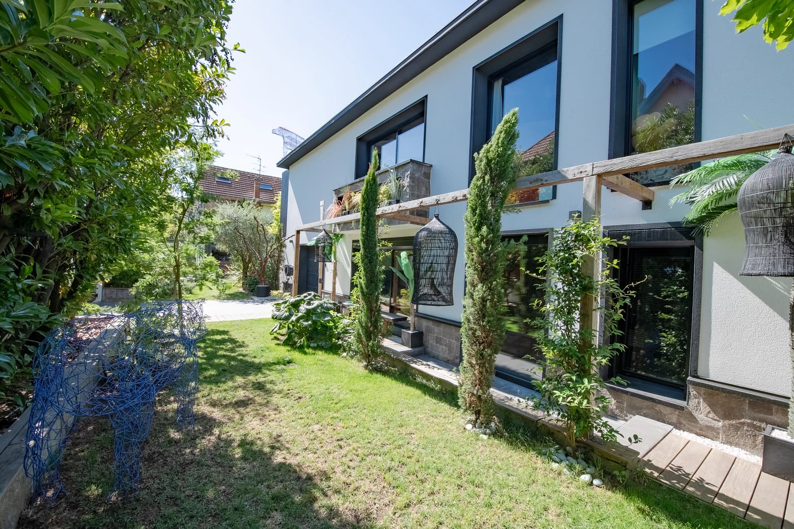 Space Contemporary house with pool, terrace and garden 5 km from Paris - 4