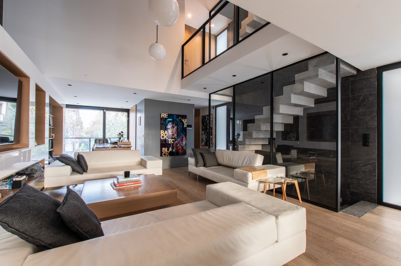 Espace Villa d'architecte avec piscine - 1