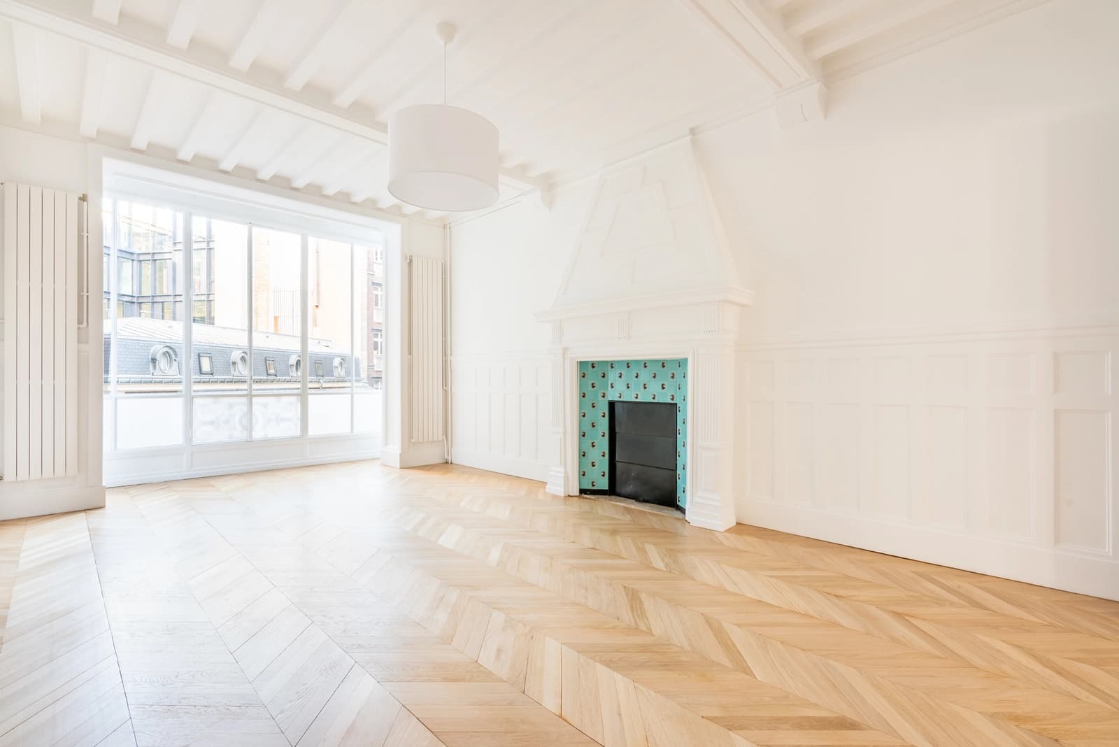 Espace Appartement Haussmannien Épuré Blanc au pied de l'arc de triomphe - 0