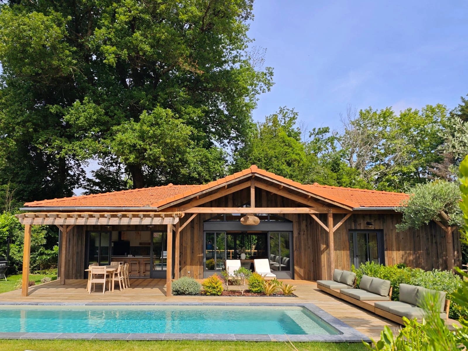 Espace Villa en bois ambiance Cap-Ferret - 1