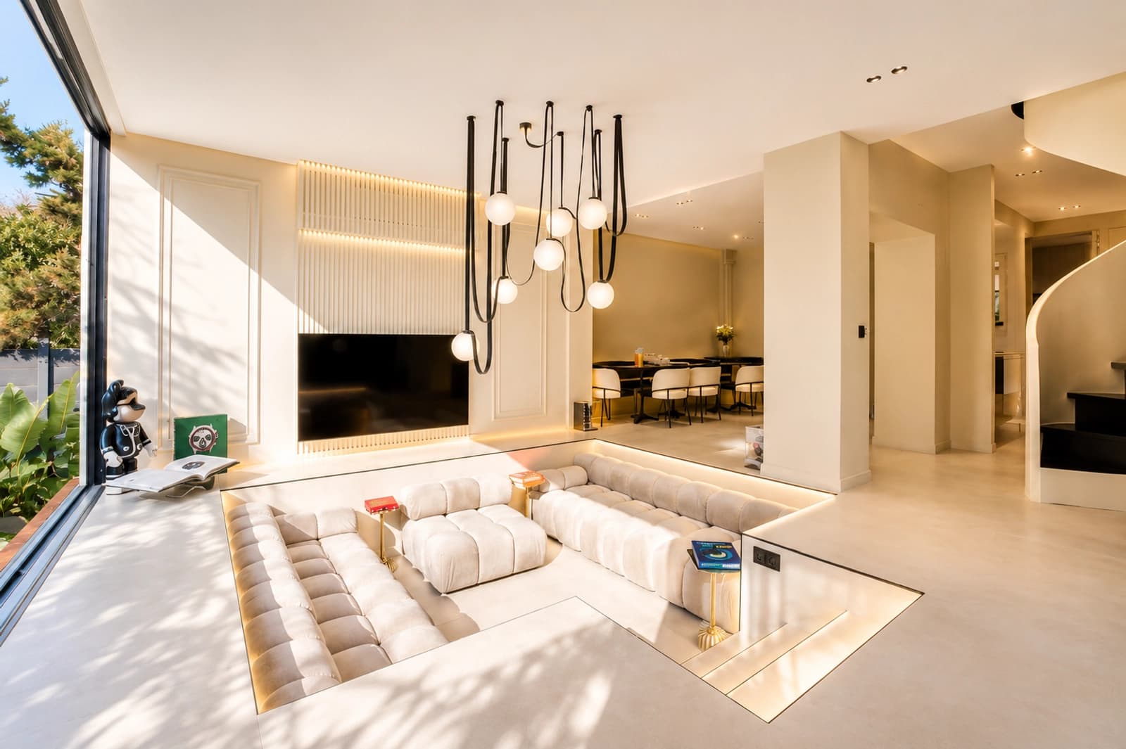 Space An exceptional contemporary villa in the heart of Cannes - 3
