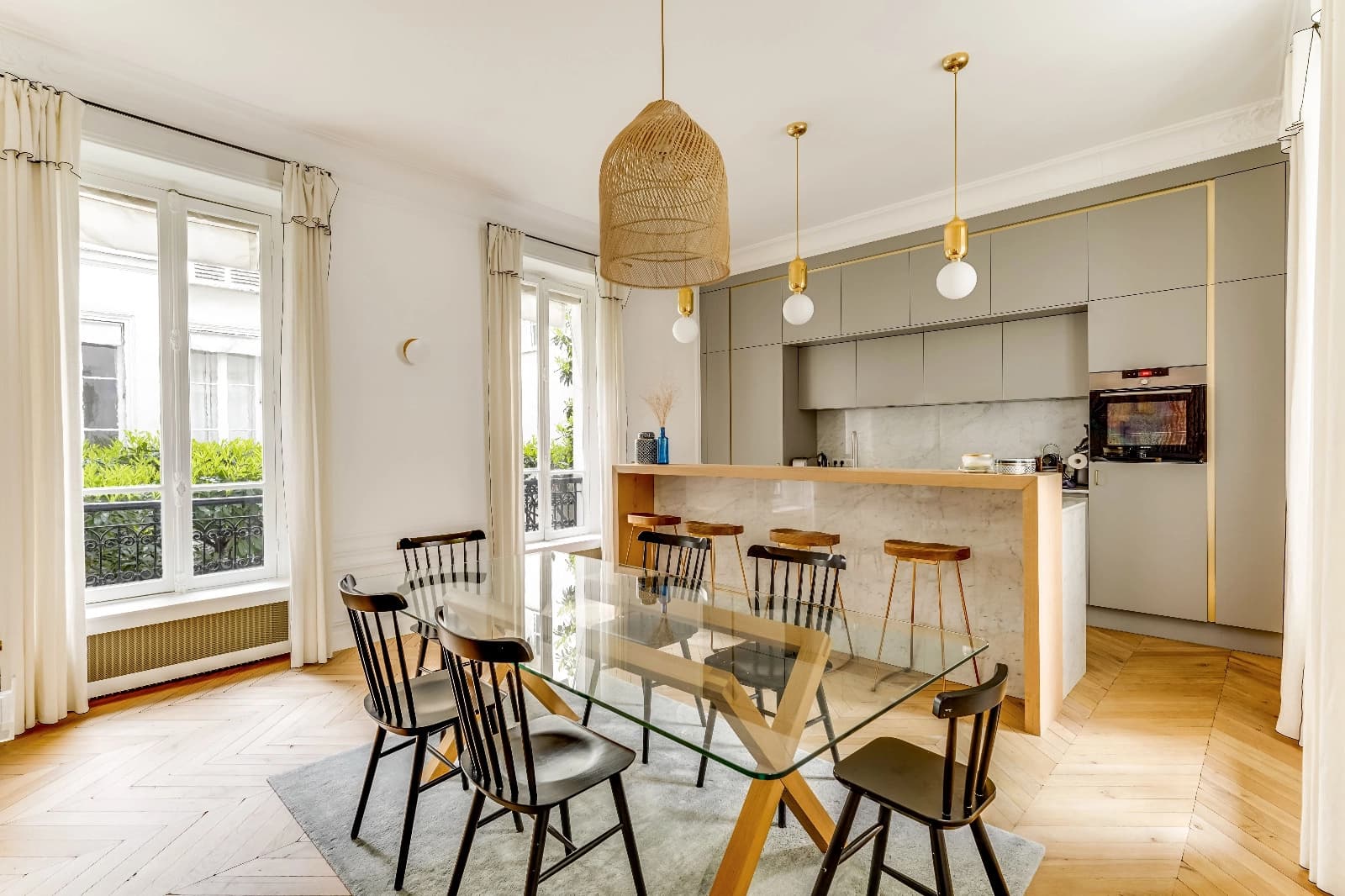 Espace Appartement Haussmannien avec Terrasse, Esprit Maison - 2