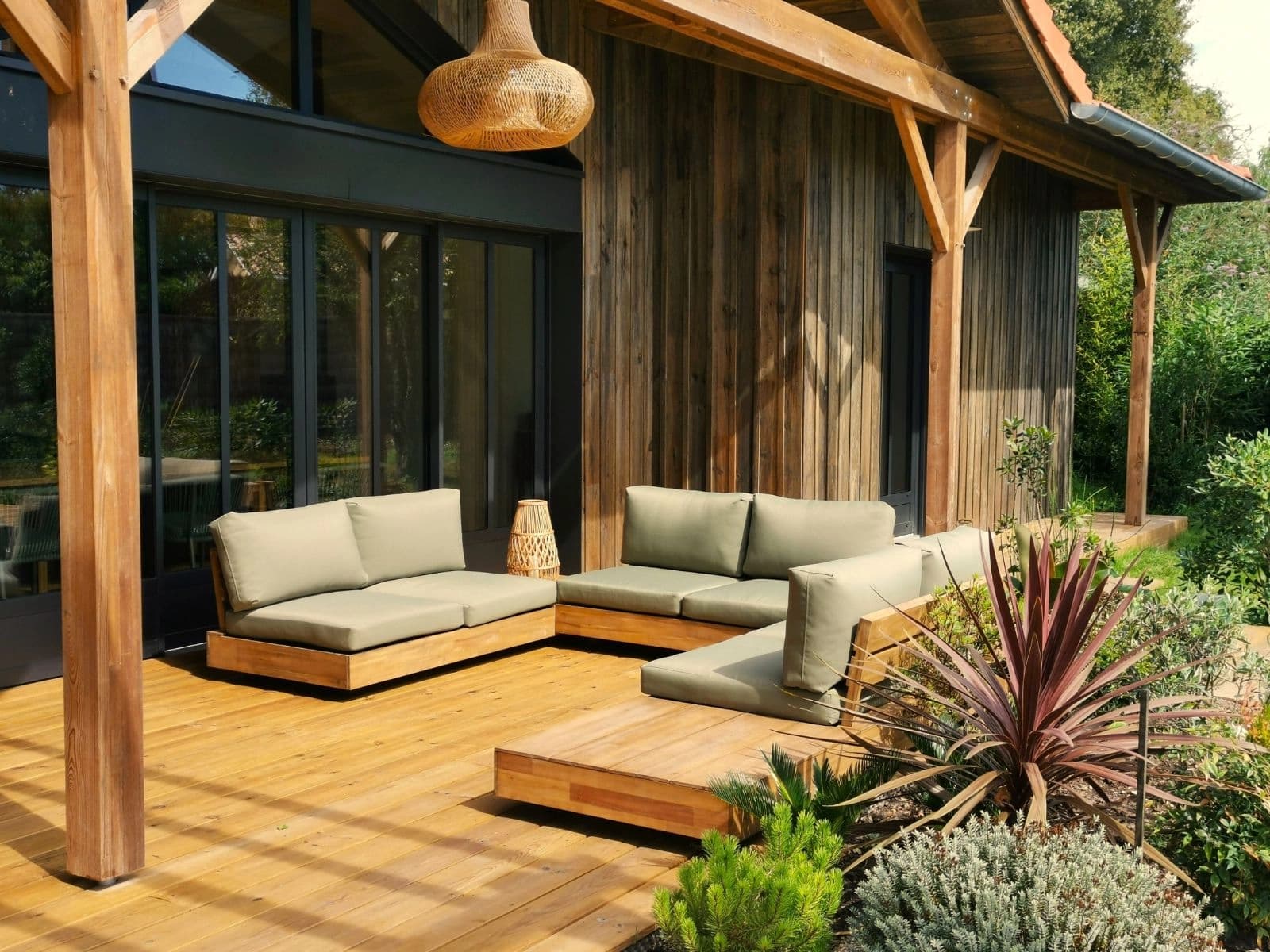 Espace Villa en bois ambiance Cap-Ferret - 3