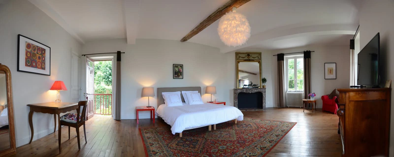 Bedroom in French luxury in the Pyrenees - 1
