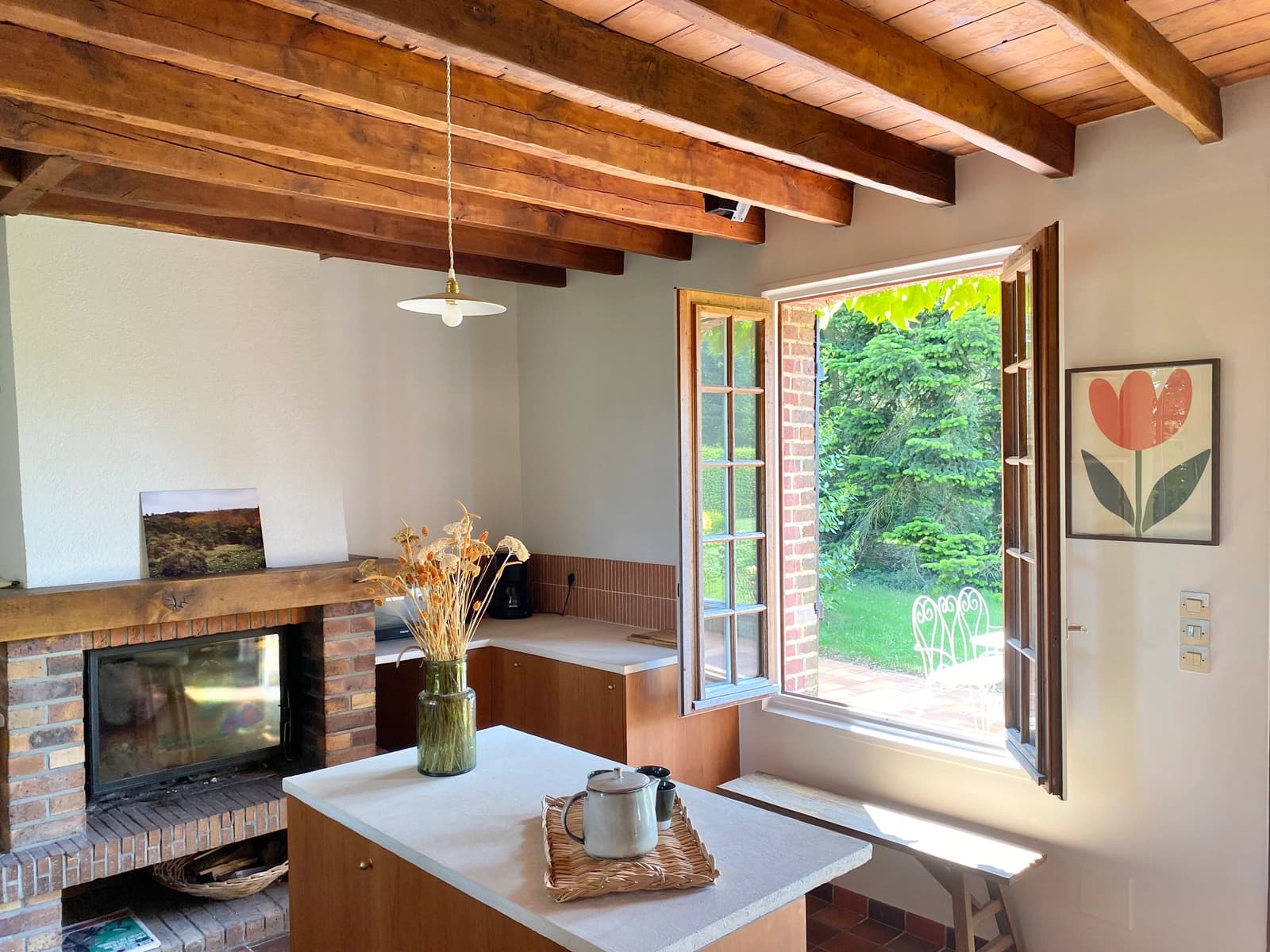 Espace Grande maison de campagne normande, briques et colombages - 2